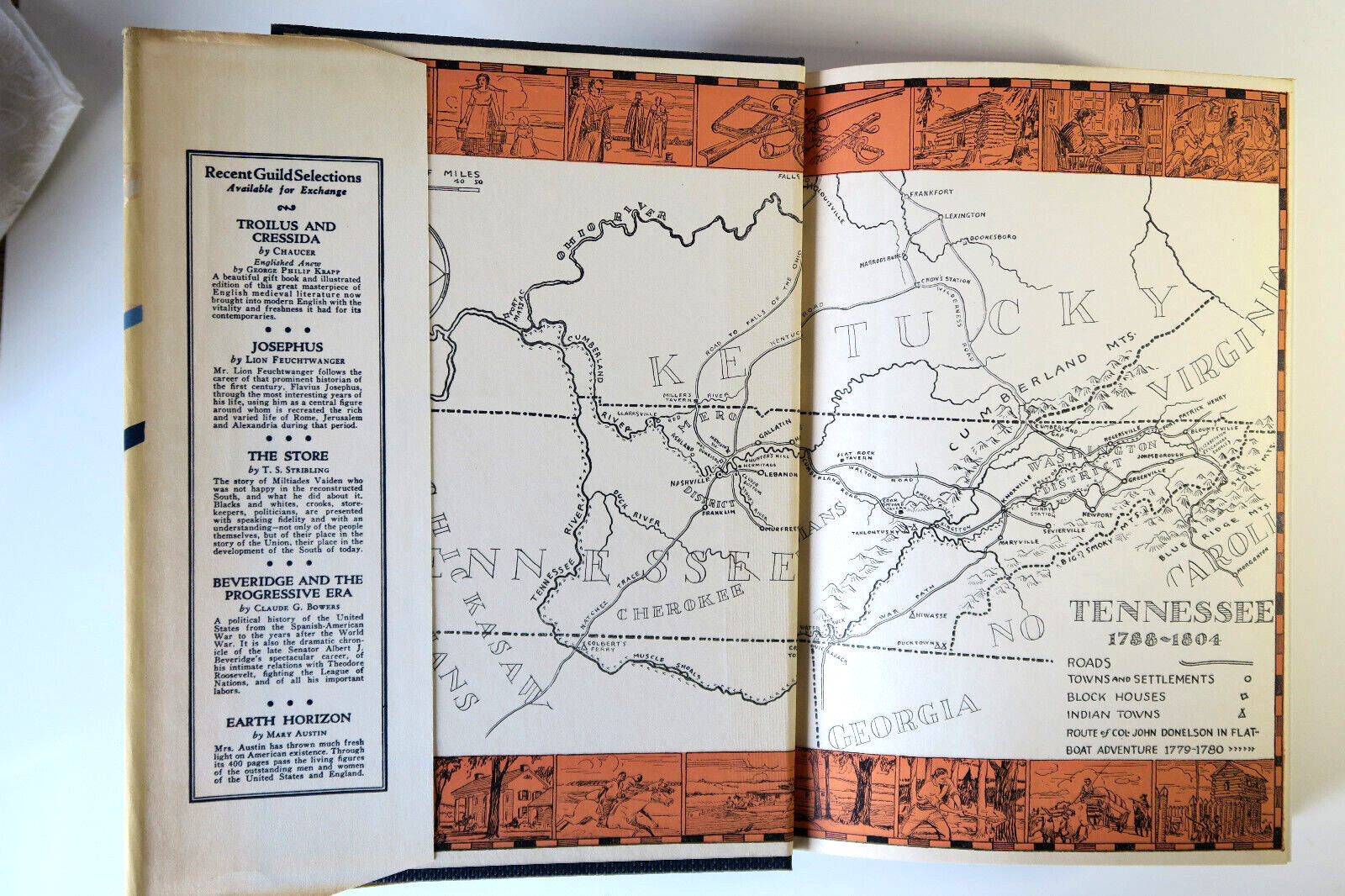 ANDREW JACKSON The Border Captain by Marquis James 1933 First Edition HC/DJ
