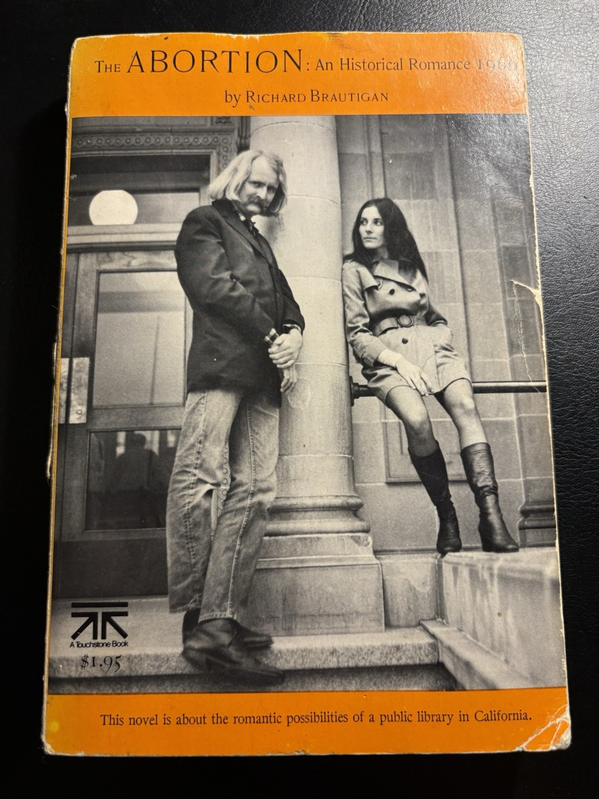 Richard Brautigan The Abortion 1971 Touchstone PB Vintage Counterculture Novel