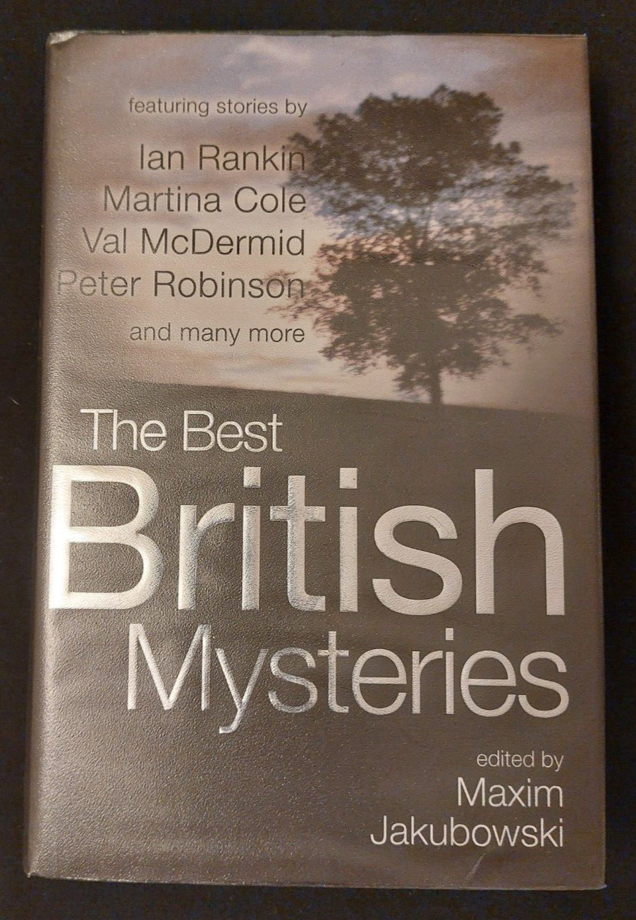 The Best British Mysteries (Vol 1) edited by Maxim Jakubowski / Hardback