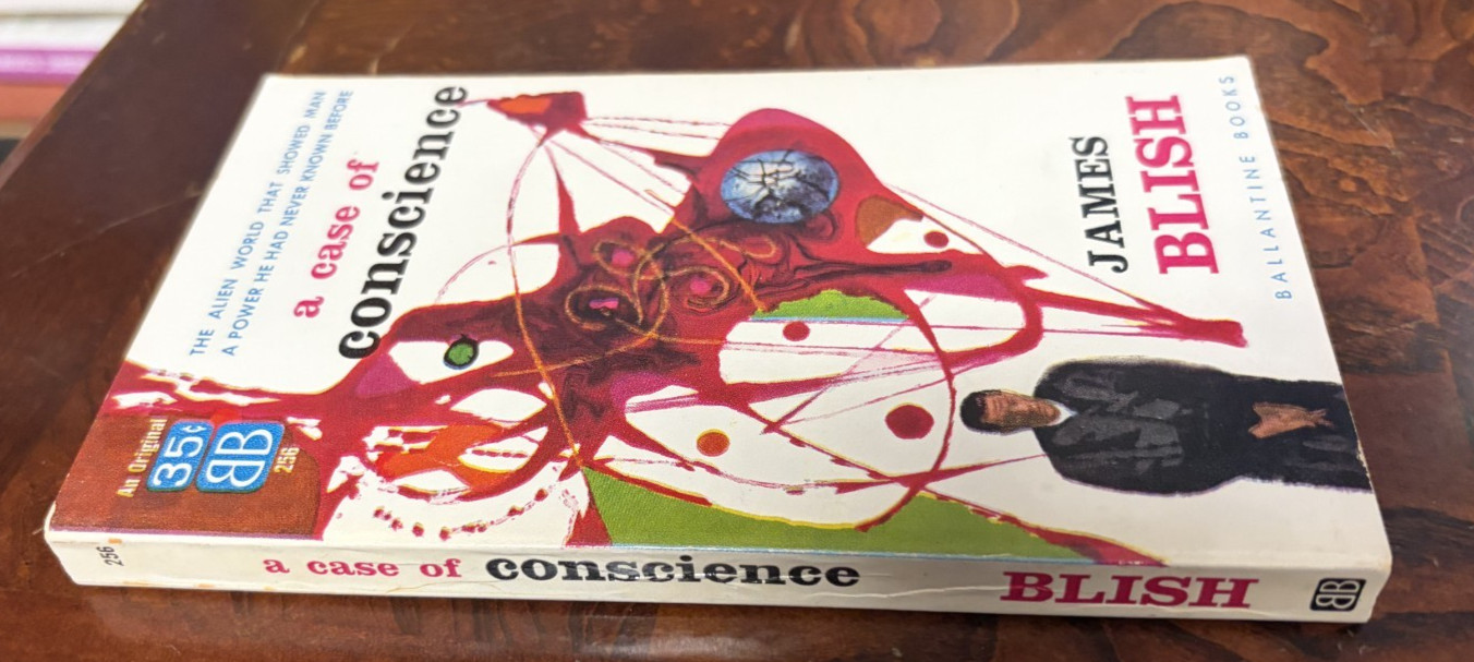 Vintage Softcover A Case of Conscience by James Blish Ballantine 1958