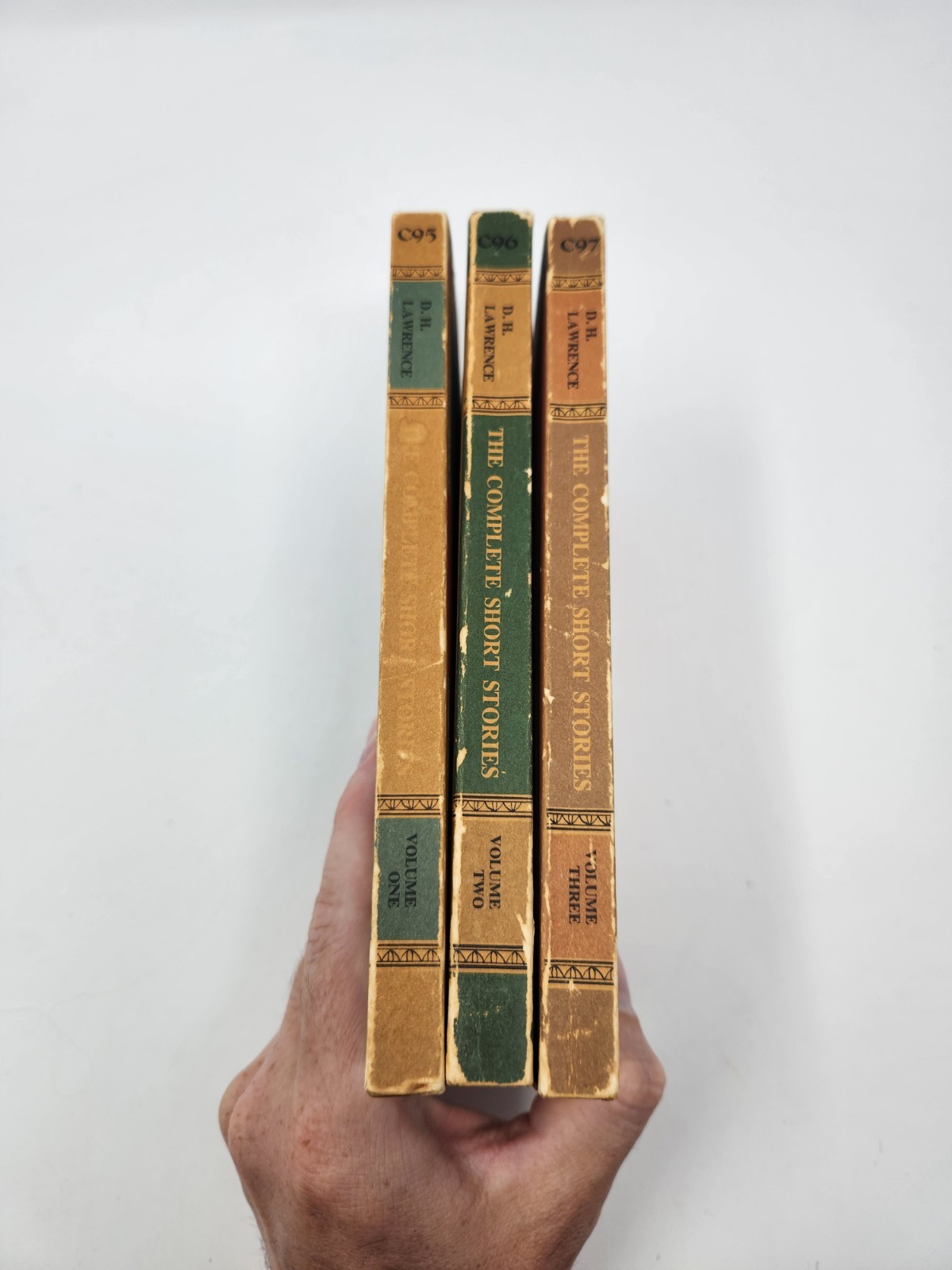 The Complete Short Stories D.H. Lawrence 3 Vol Set 1962 Viking Compass Vintage