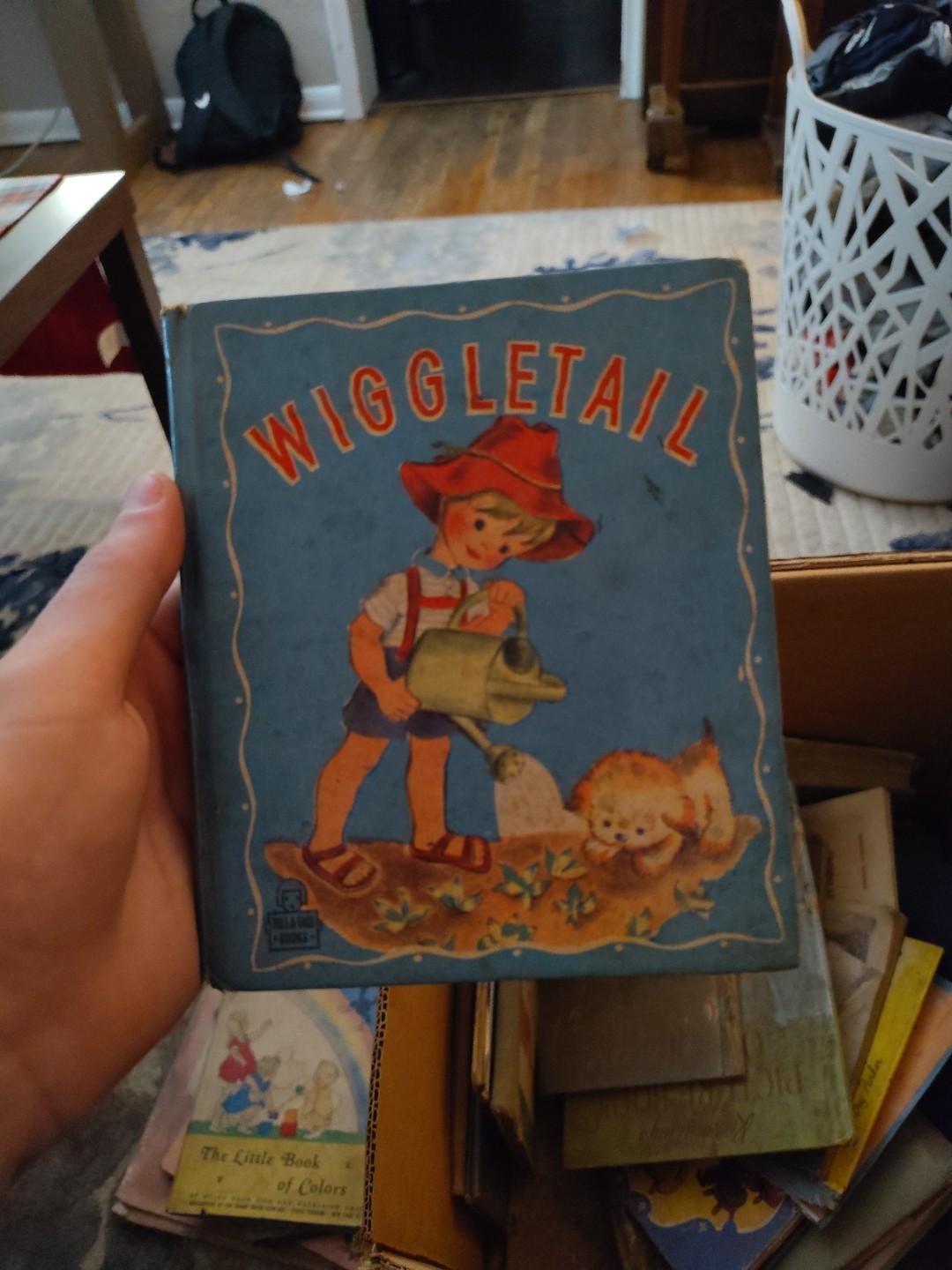 vintage children’s book titled Wiggletail, by Whitman Publishing Co. in 1944