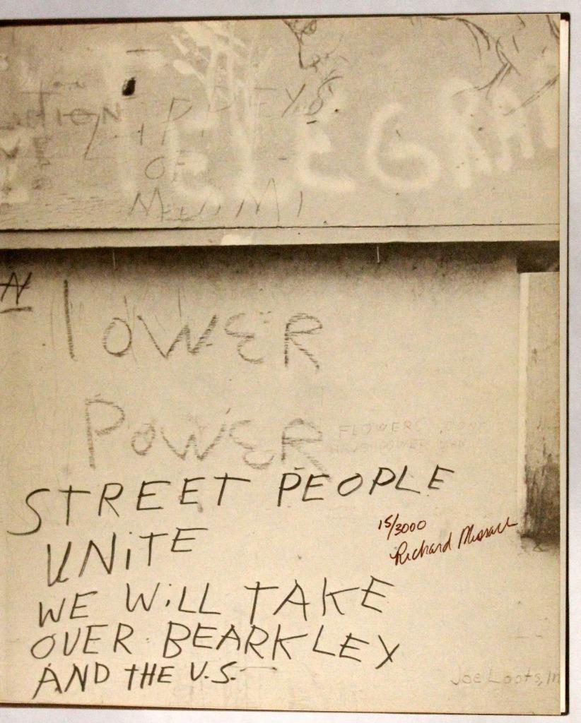 Signed Richard Misrach Telegraph 3 AM Street People Of Telegraph Ave Berkeley CA