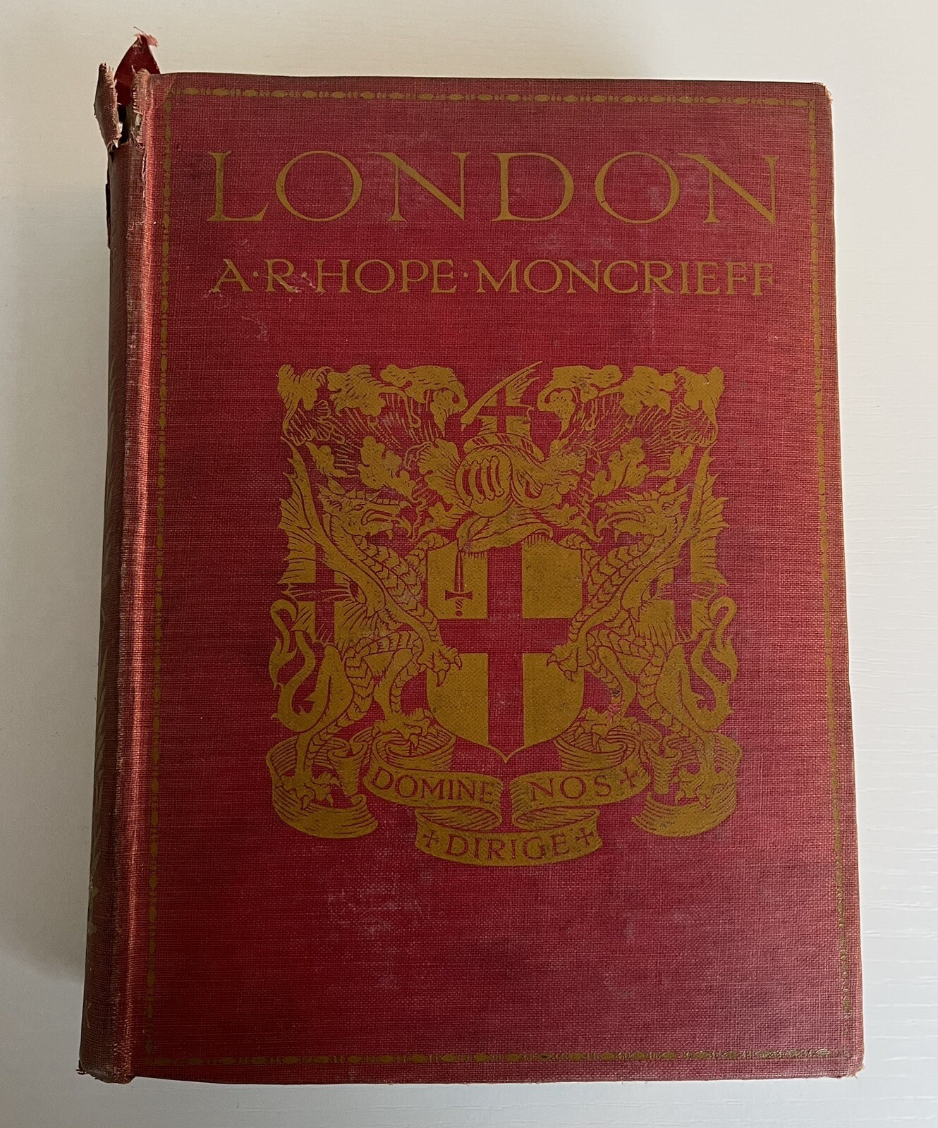Vintage 1916 London A.R. Hope Moncrieff w/ 60 Full-Page Illustrations, HC