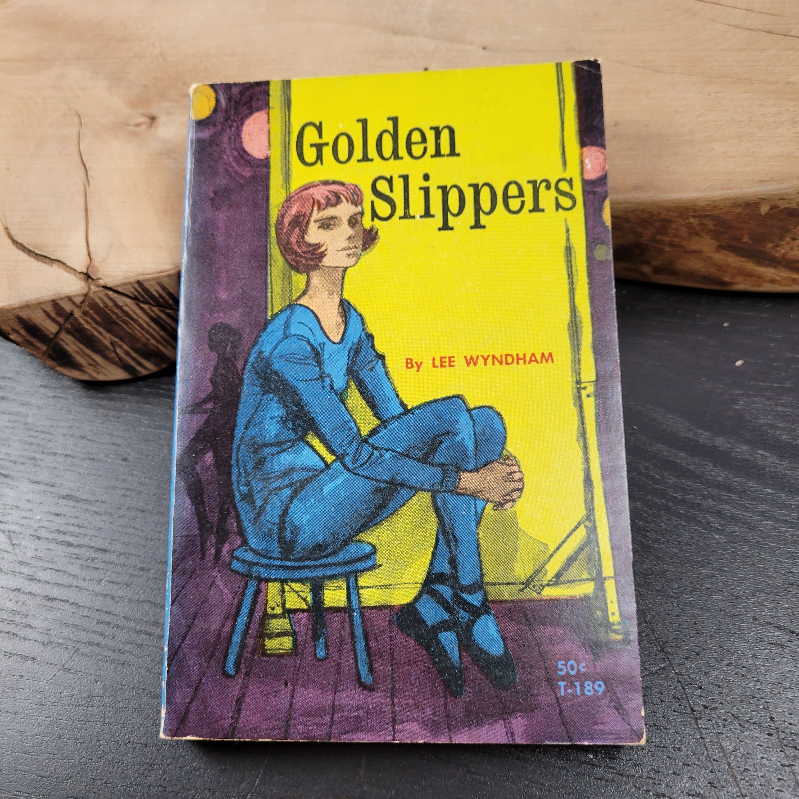 Golden Slippers Lee Wyndham 1964 Vtg Scholastic Paperback SBS T-189 3rd Print
