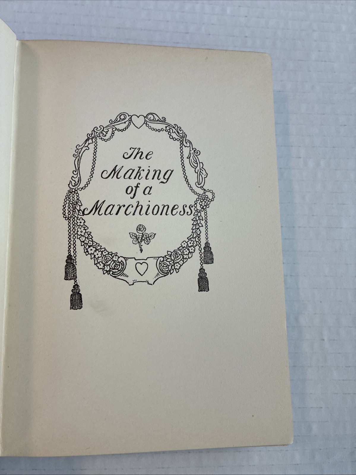 Vintage 1901 The Making of a Marchioness By Frances Hodgson Burnett Stokes