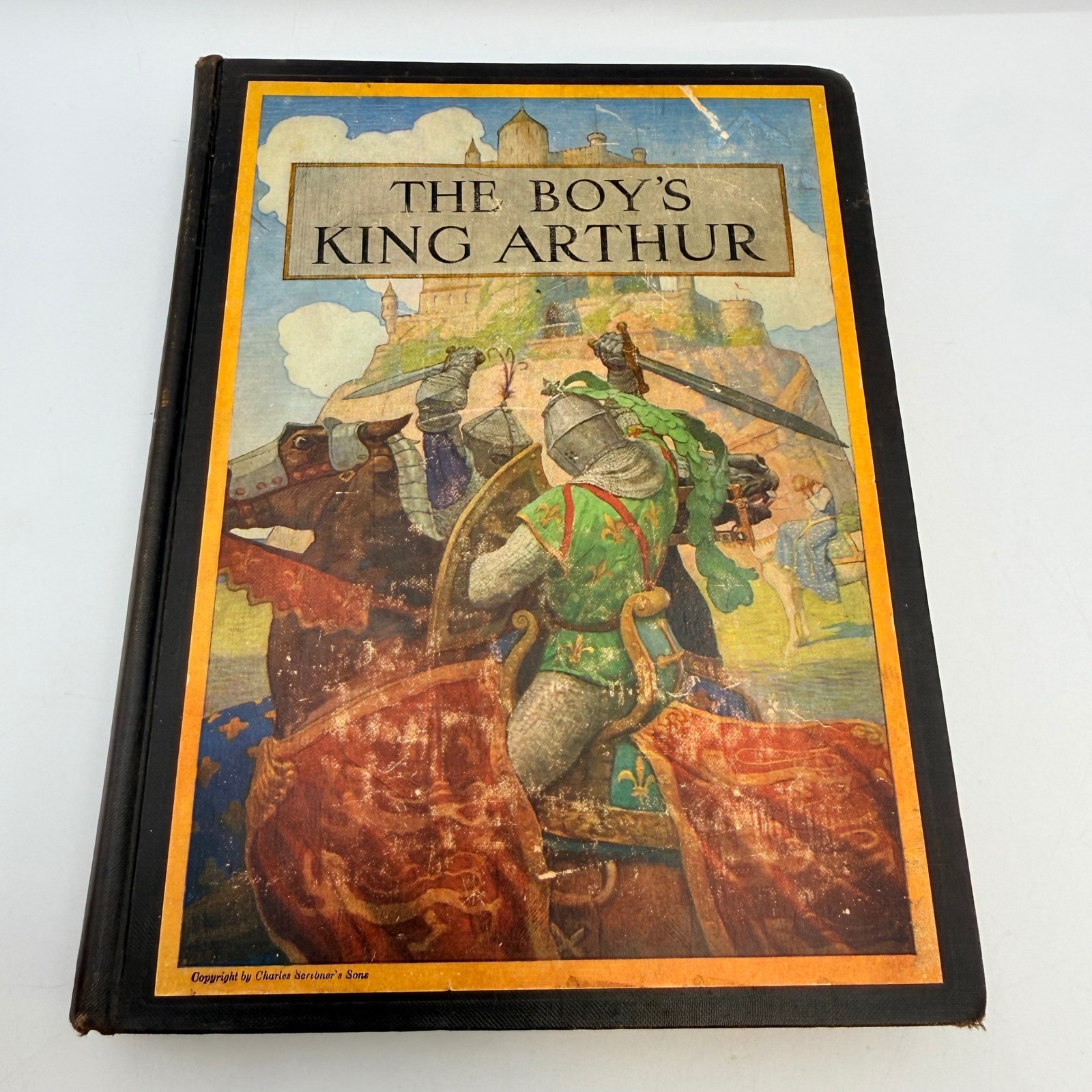 The Boys King Arthur Sidney Lanier NC Wyeth Illustrated Complete 1922 Scribners