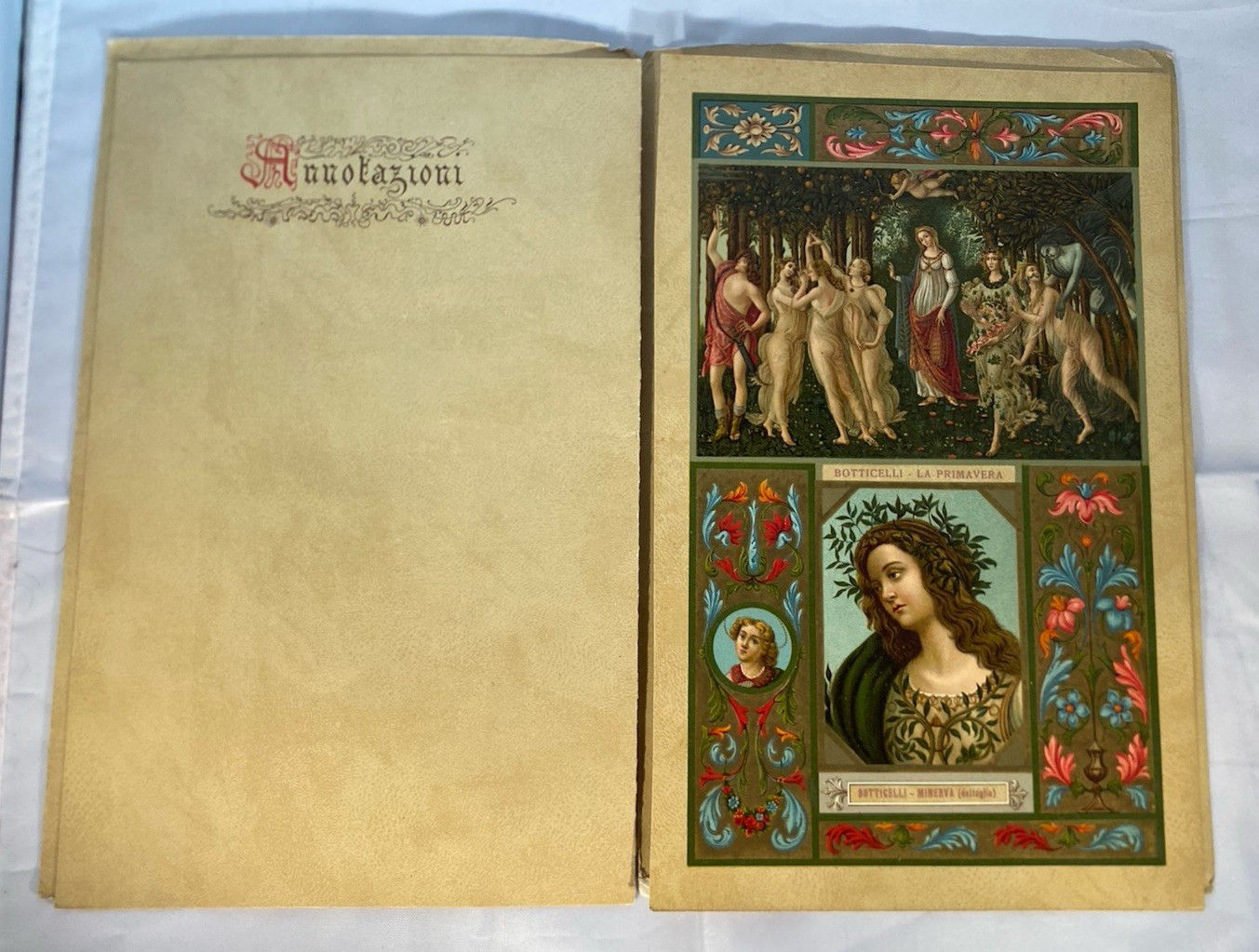 Antique 1906 Renaissance Illustrations & Engravings ‘Calendar ’