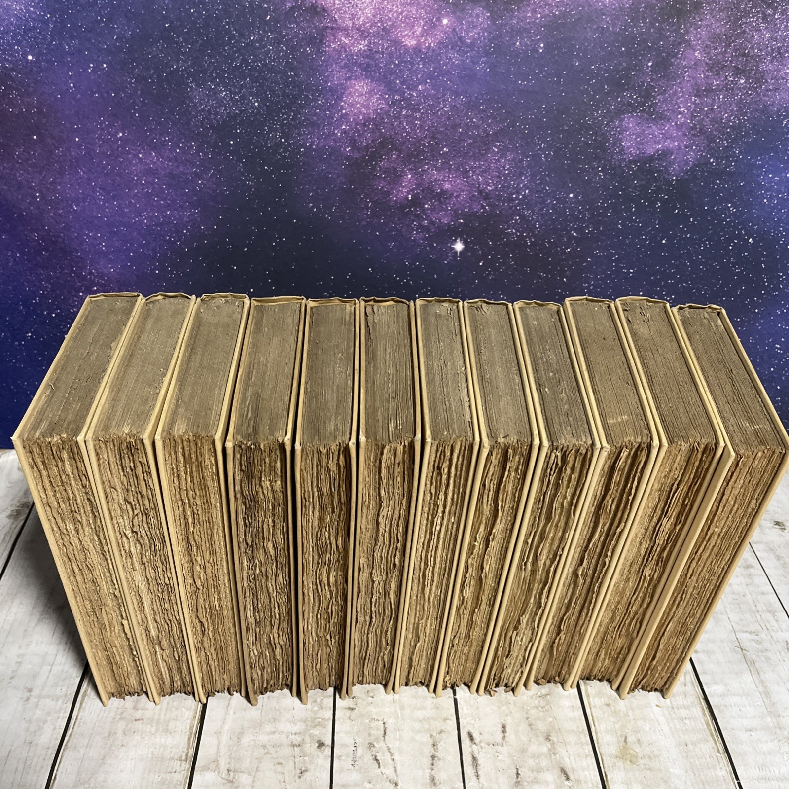 Antique 1893 – Lot Of 12- THE PARLIAMENTARY NOVELS BY Anthony Trollope – Decor