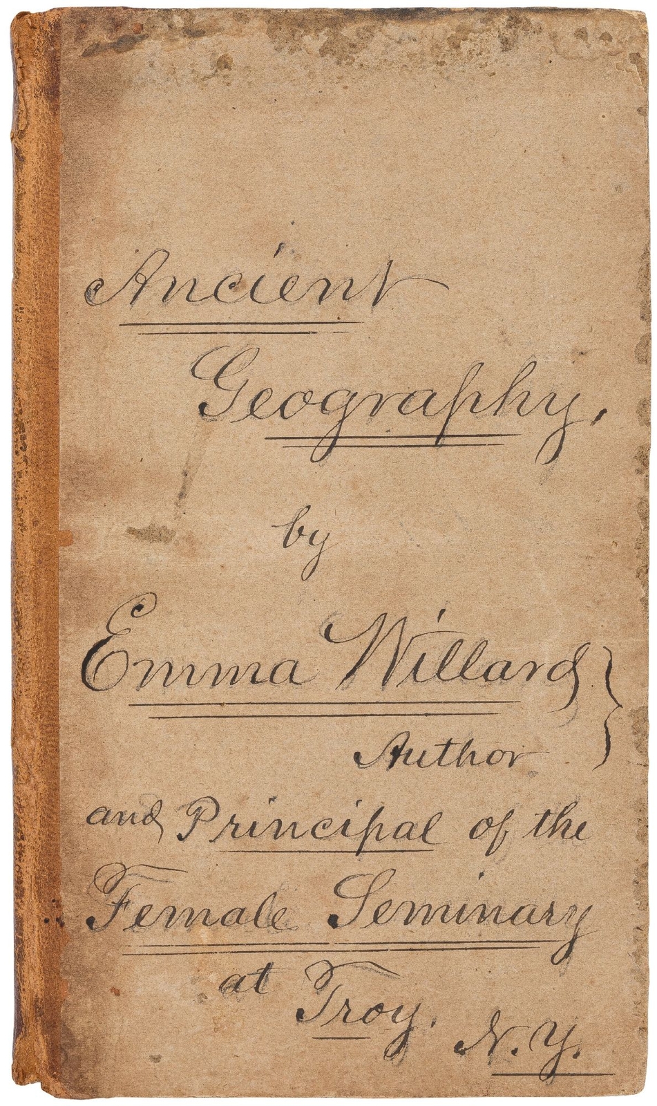Emma WILLARD / Ancient Geography as connected with Chronology 1827