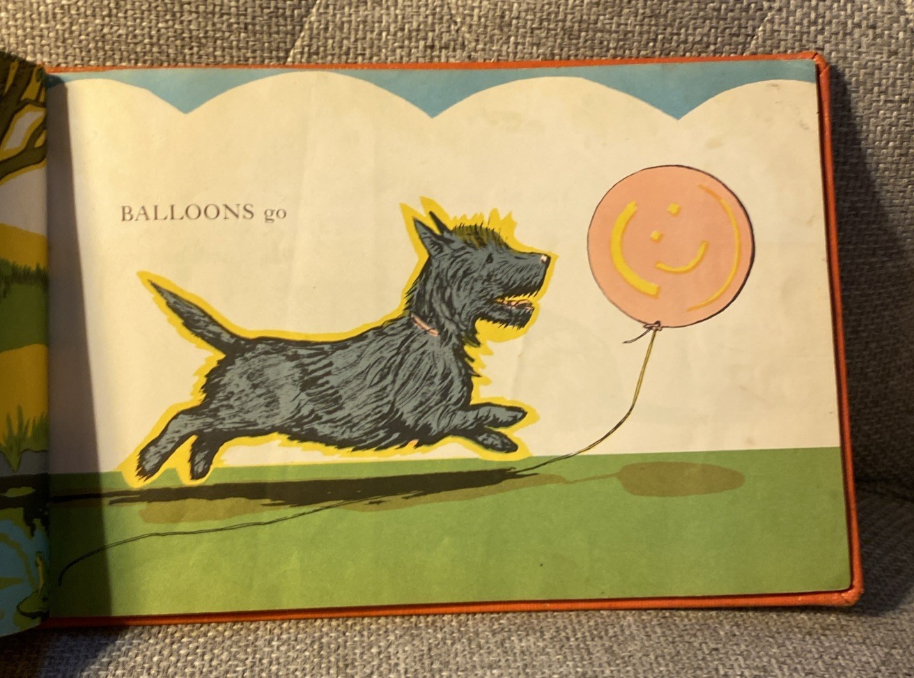 1933 MARJORIE FLACK „ANGUS AND THE CAT“ 1ST ED ILLUSTRATED HB BOOK Library Ed