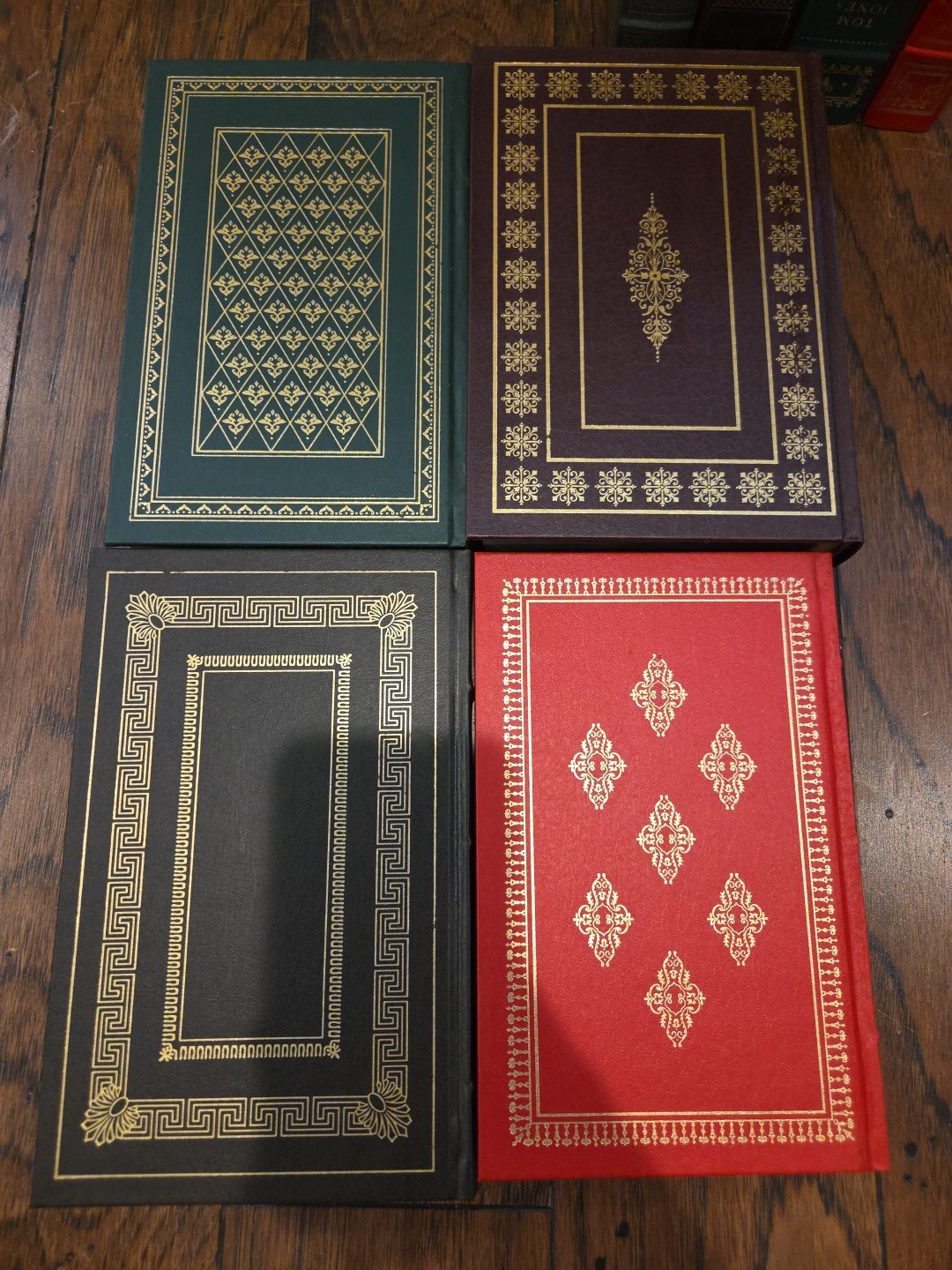 LOT 16 FRANKLIN LIBRARY LEATHER BOUND BOOKS COLLECTION LOT, GOLD GILDED, 70s-80s