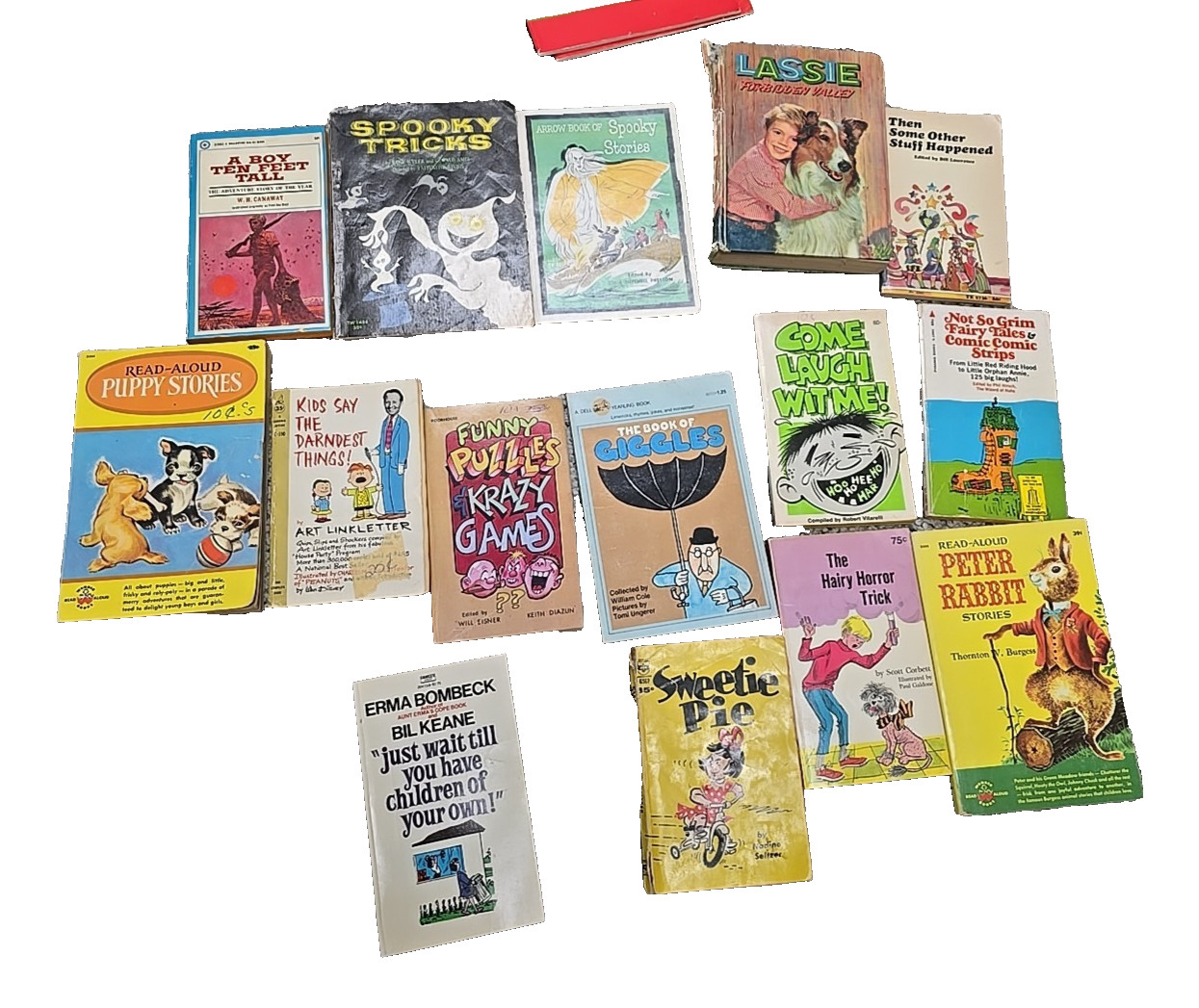 Lot of 15 Mixed Authors Read Along Children’s Paperback & Hardcover Story Books