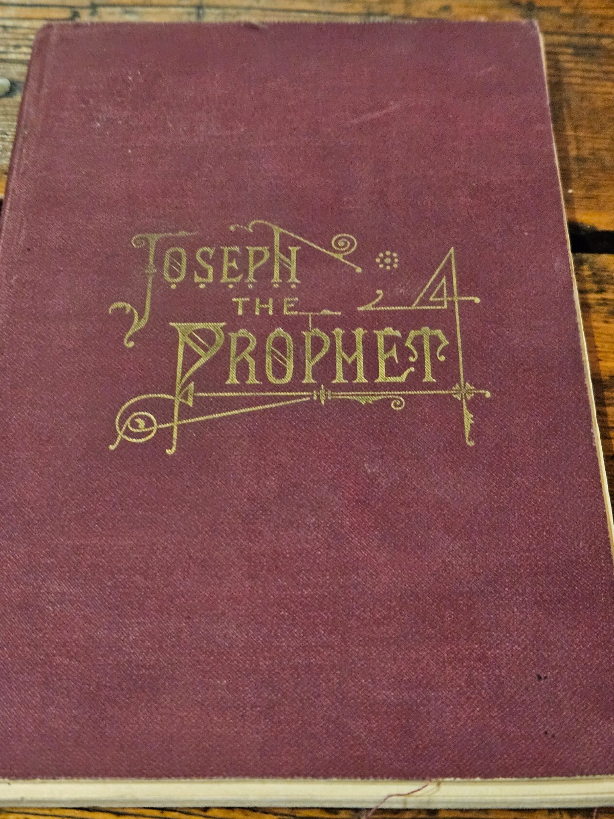 Joseph The Prophet 1892 Deseret Sunday School Catechism No. 1 LDS Mormon