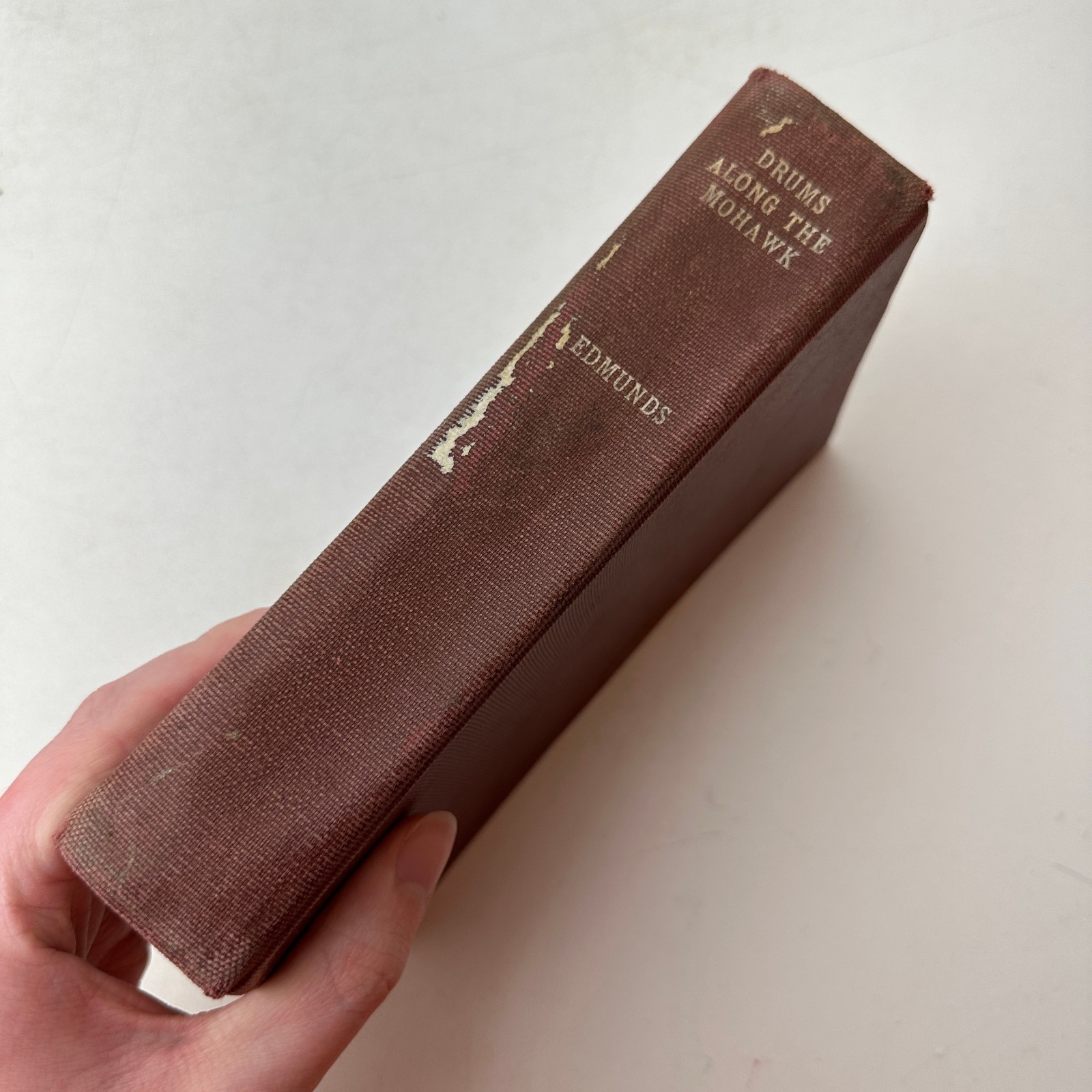 Drums Along the Mohawk Walter D Edmonds HC 1936 As Is