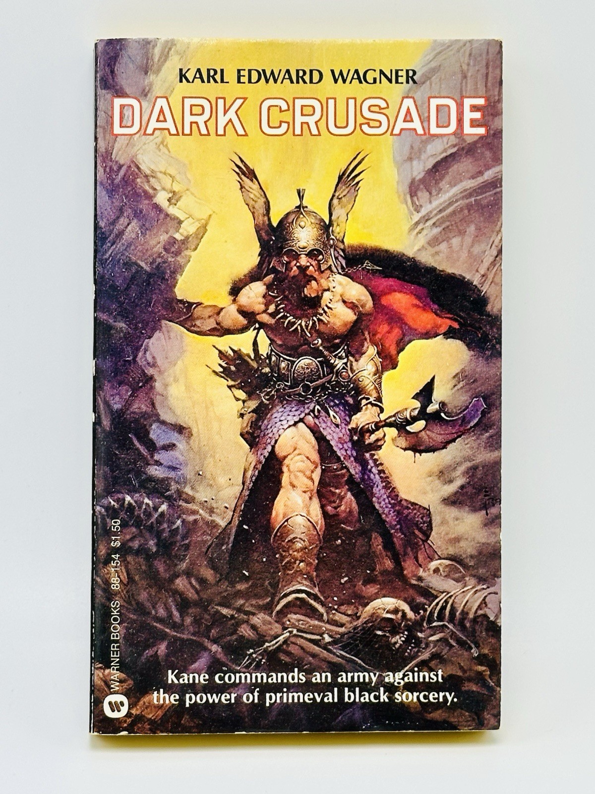 Karl Edward Wagner Dark Crusade Mass Market Paperback 1st Warner Print 1976