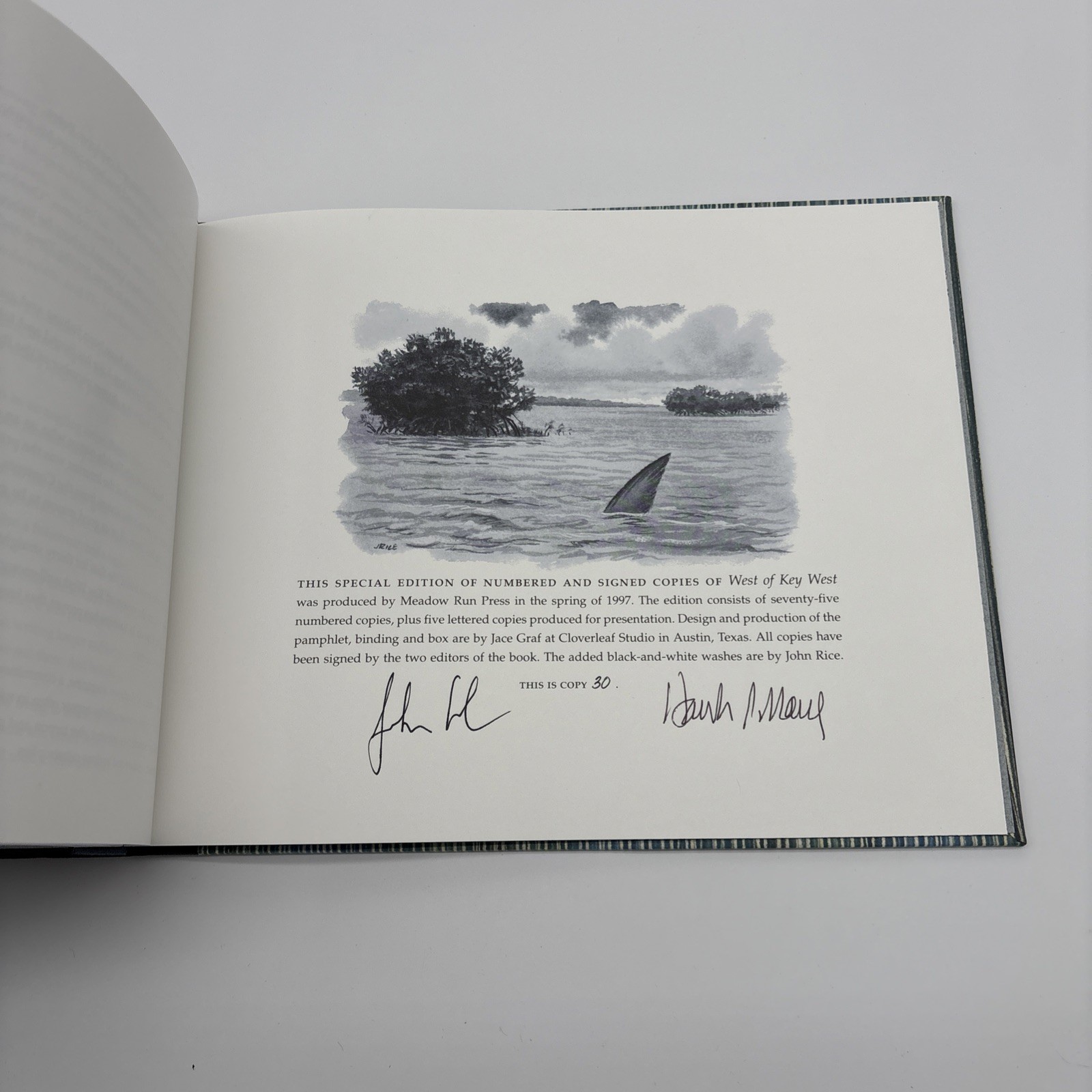 West of Key West Cole Pollard 1996 Deluxe 1st Edition Saltwater Fishing