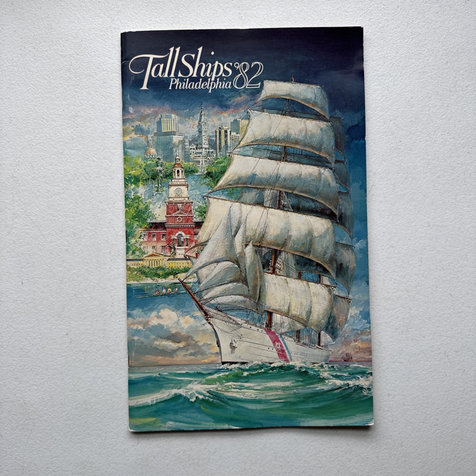 Tall Ships ‘82 Philadelphia, PA 1st Printing 1982 Softcover Book