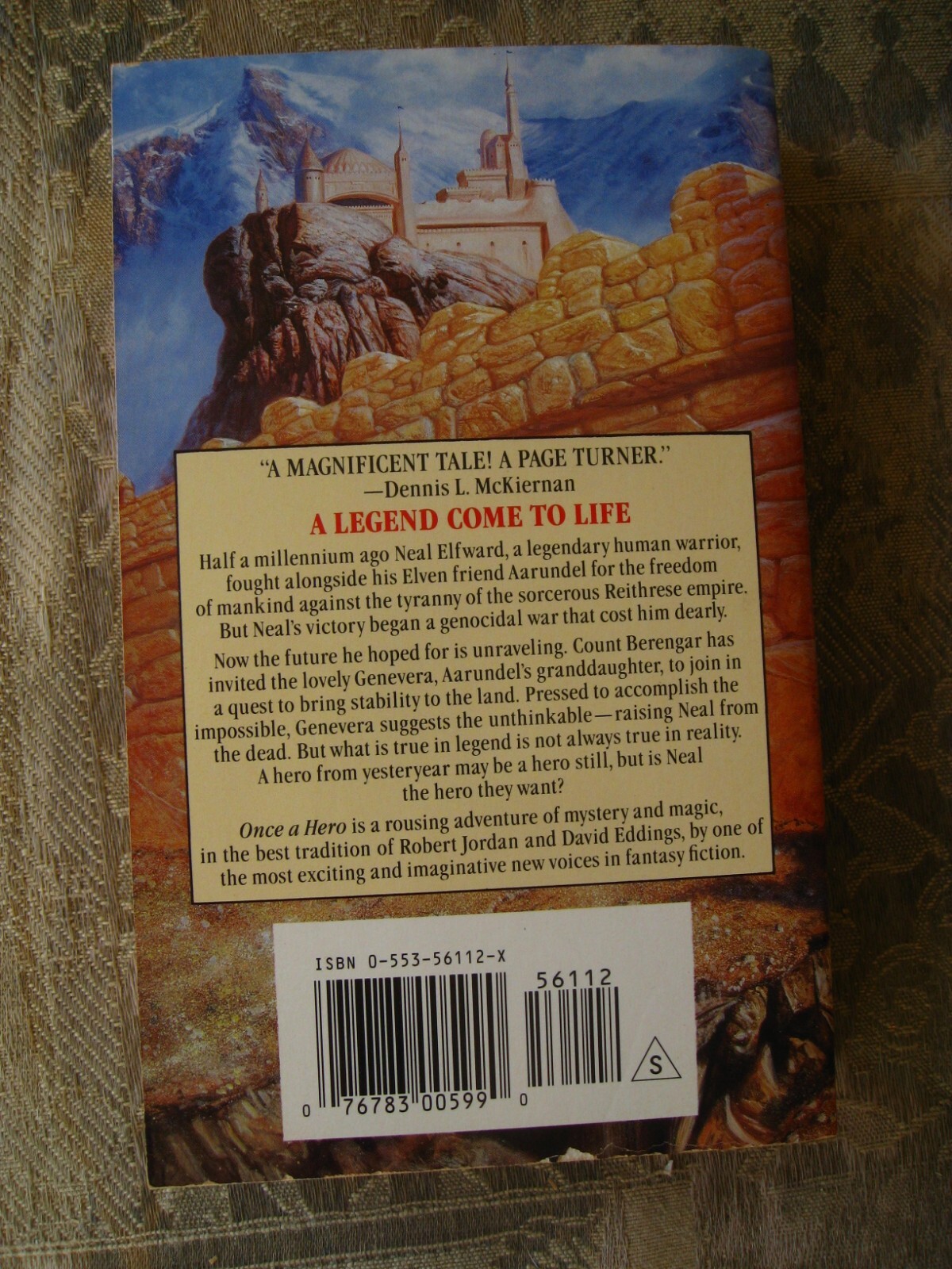 Michael A. Stackpole – Once a Hero – 1994 – paperback