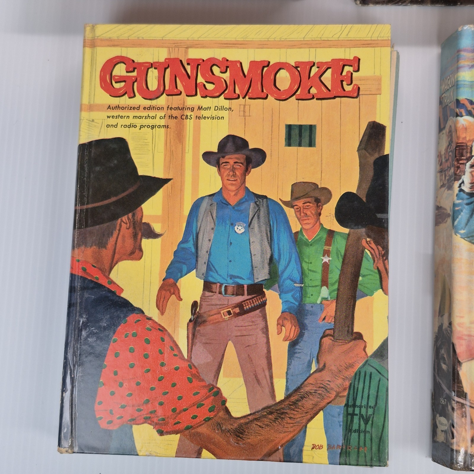 vintage Whitman publishing hardcover books featuring Western TV show Lot Of 11