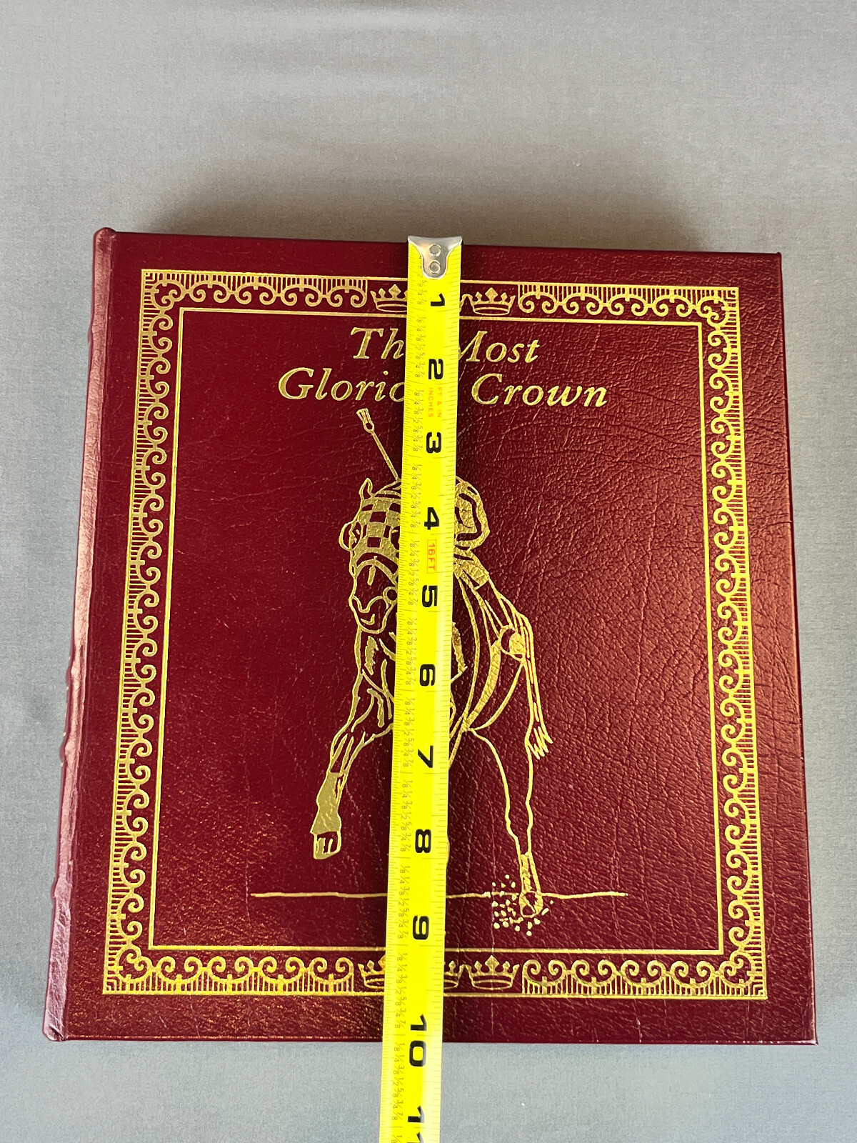 Easton Press THE MOST GLORIOUS CROWN – Marvin Drager Leather Bound Book w/Plate
