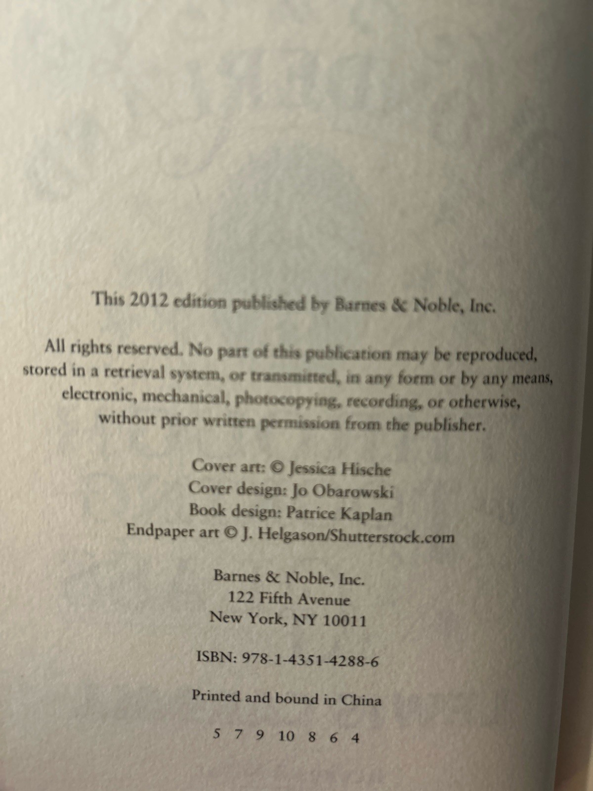 Alice’s Adventures in Wonderland and Through the Looking-Glass (Barnes & Noble)