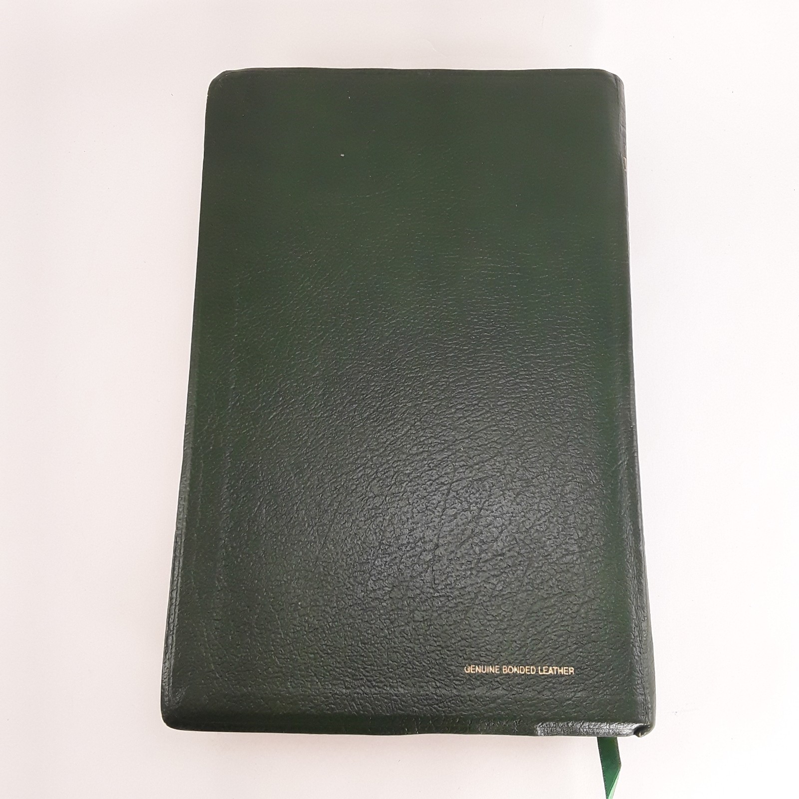 Spirit Filled Life Bible KJV, Red Letter, Green Bonded Leather,1991 Nelson 1355G