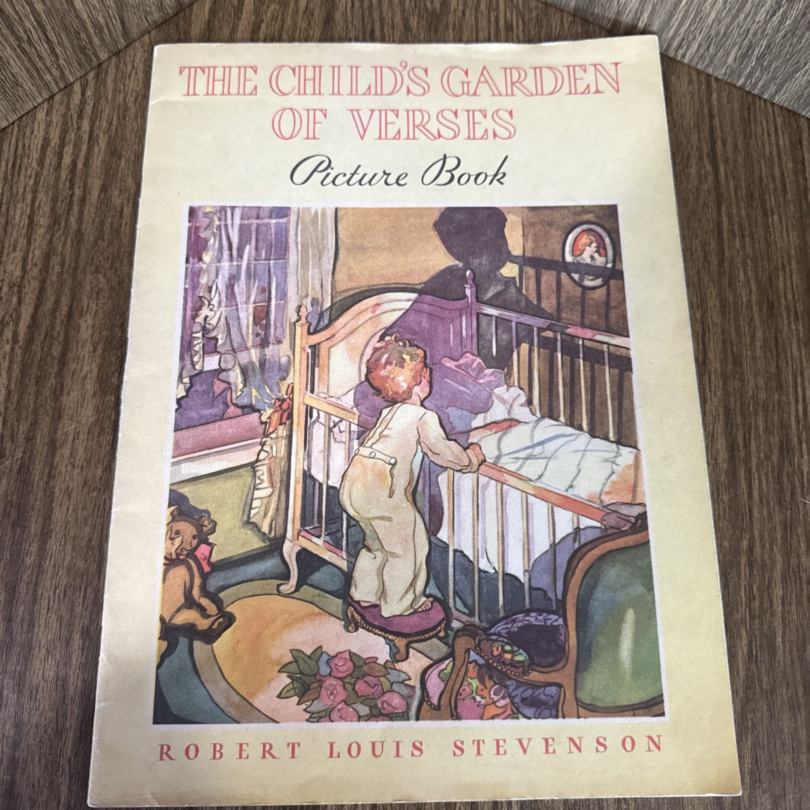 A Child’s Garden of Verses By Robert Louis Stevenson c1932 Softcover Rare Book