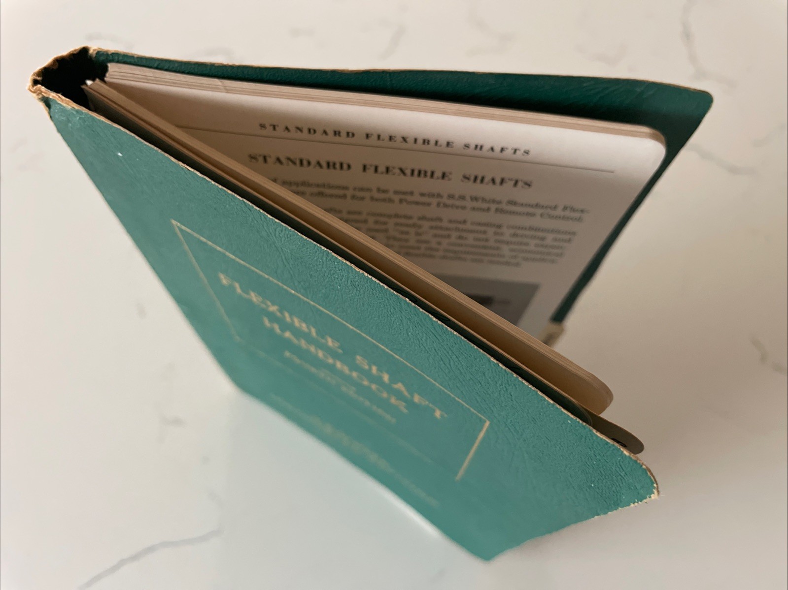 Flexible Shaft Handbook, Fourth Edition S. S. White Industrial Div (1960 Spiral)