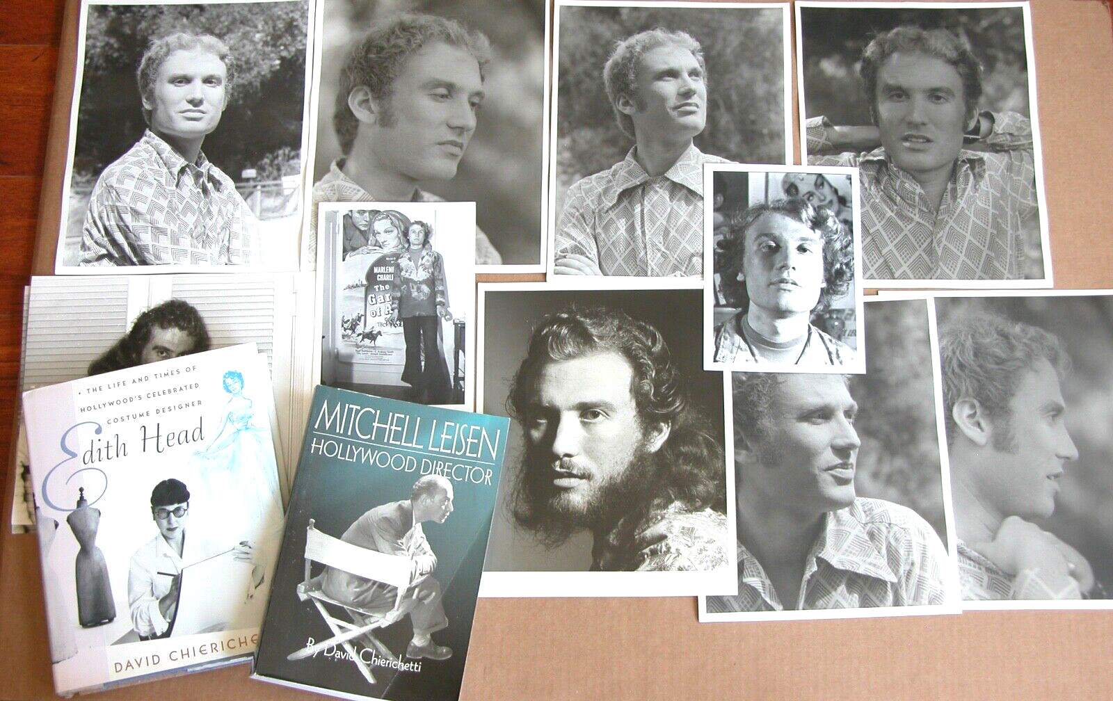 Edith Head Book Vtg 60s 70s Photograph of Author David Chierichetti Gay Interest