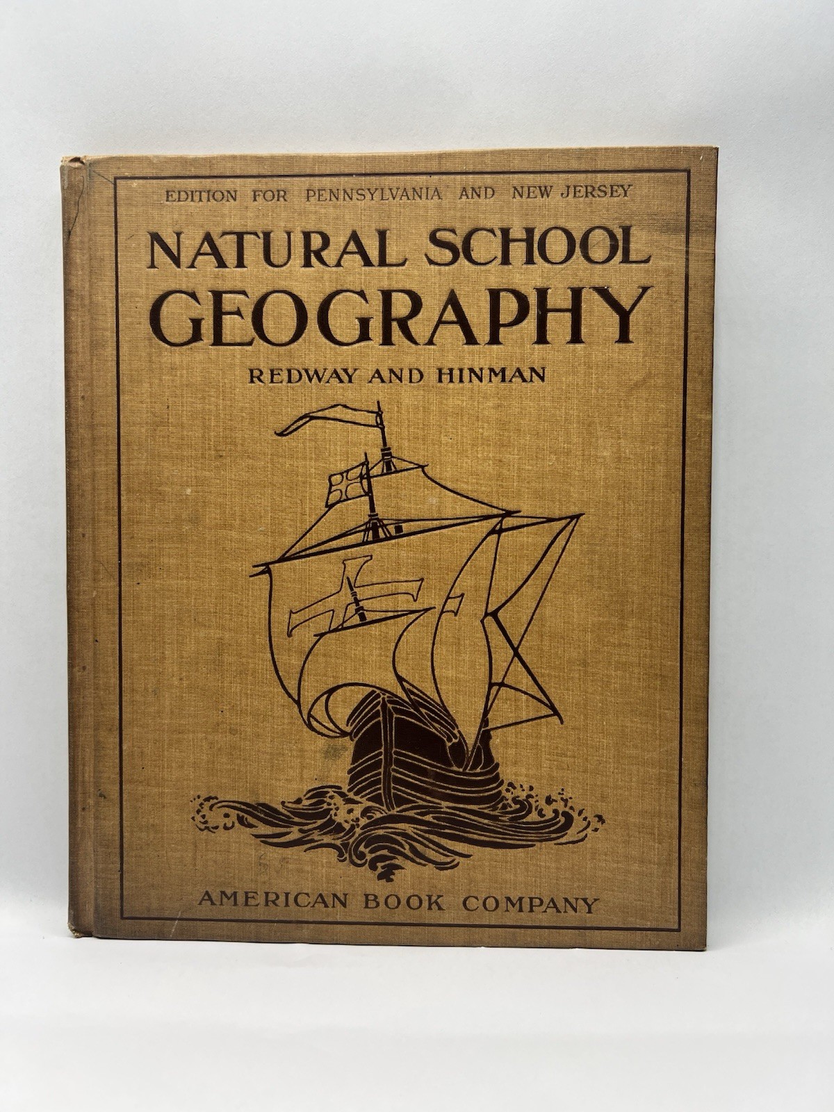 National School Geography 1907 American Book Company Redway Hinman Antique