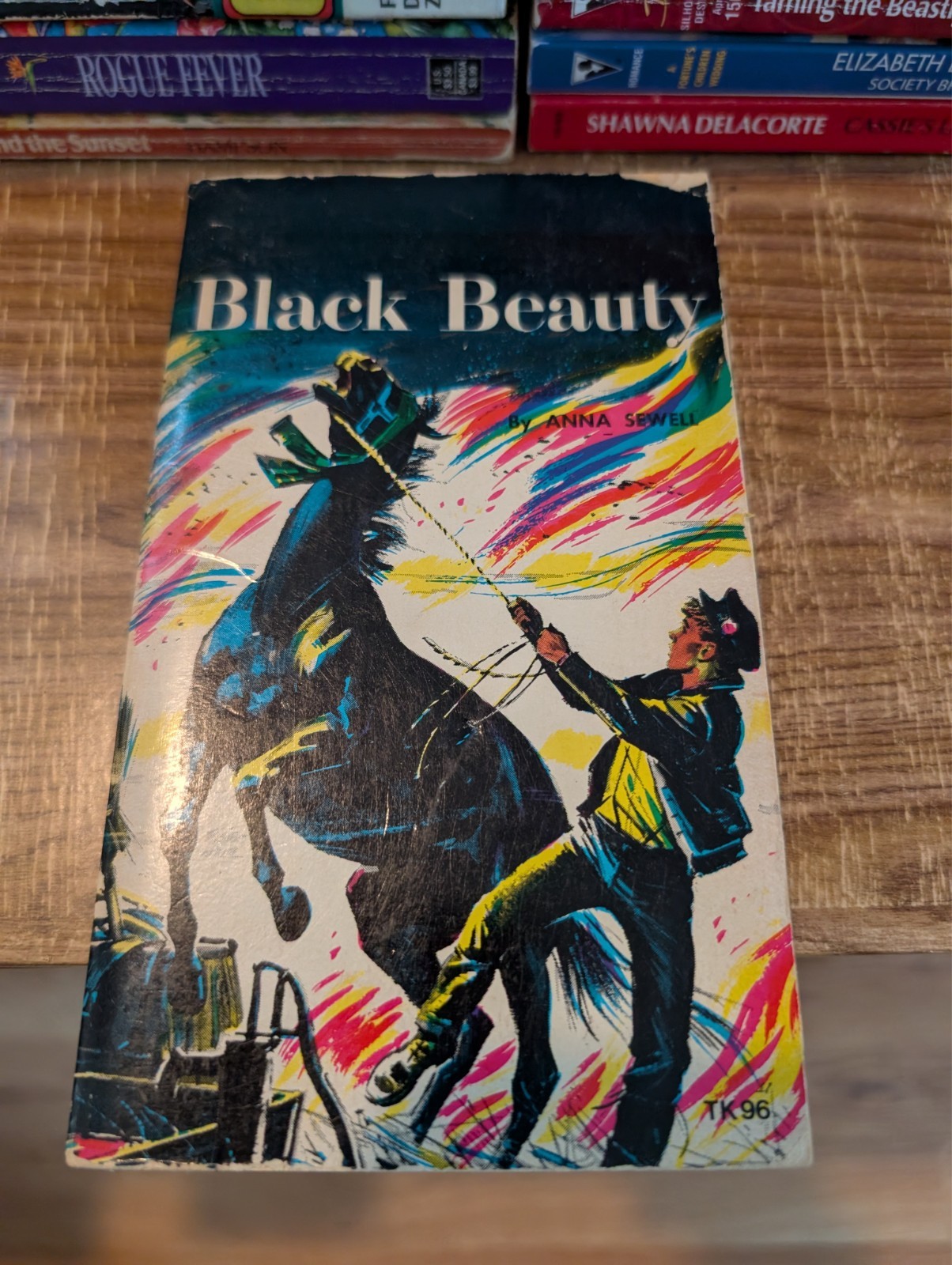 Black Beauty by Anna Sewell Tab Books Scholastic Paperback 1958