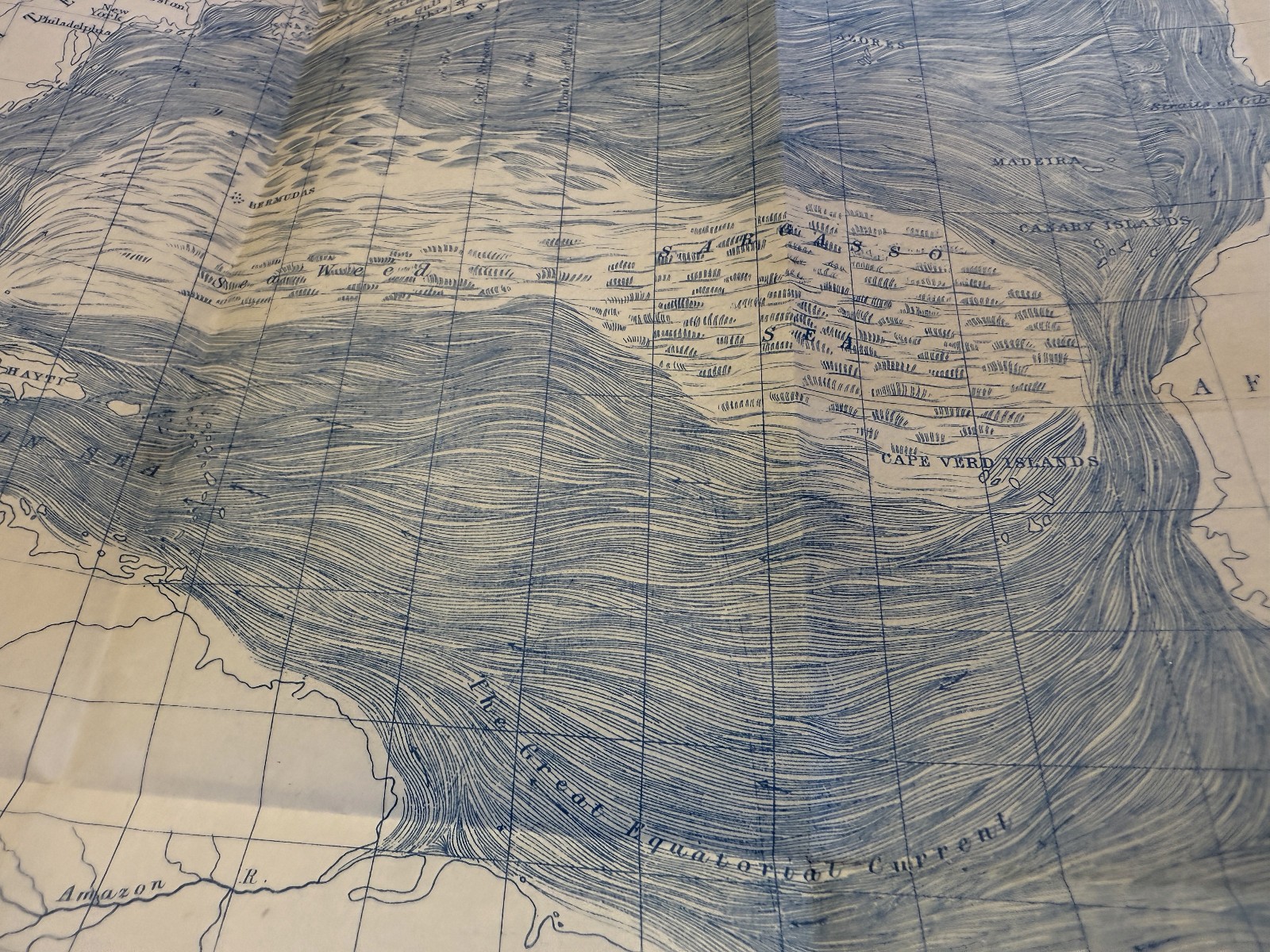 The Physical Geogrpahy of the Sea by M. F. Maury, Geology, Oceonography, 1860