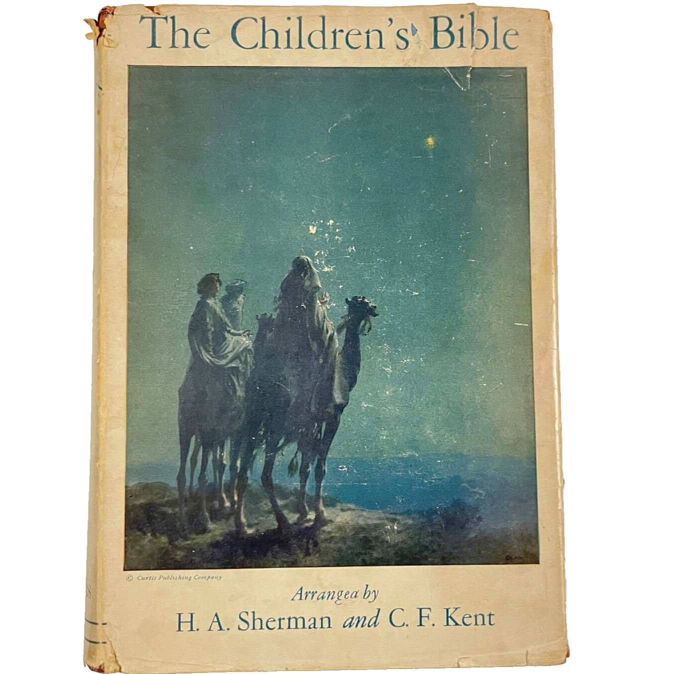 THE CHILDREN’S BIBLE hardcover 1943 Sherman & Kent ; Scribner’s Son