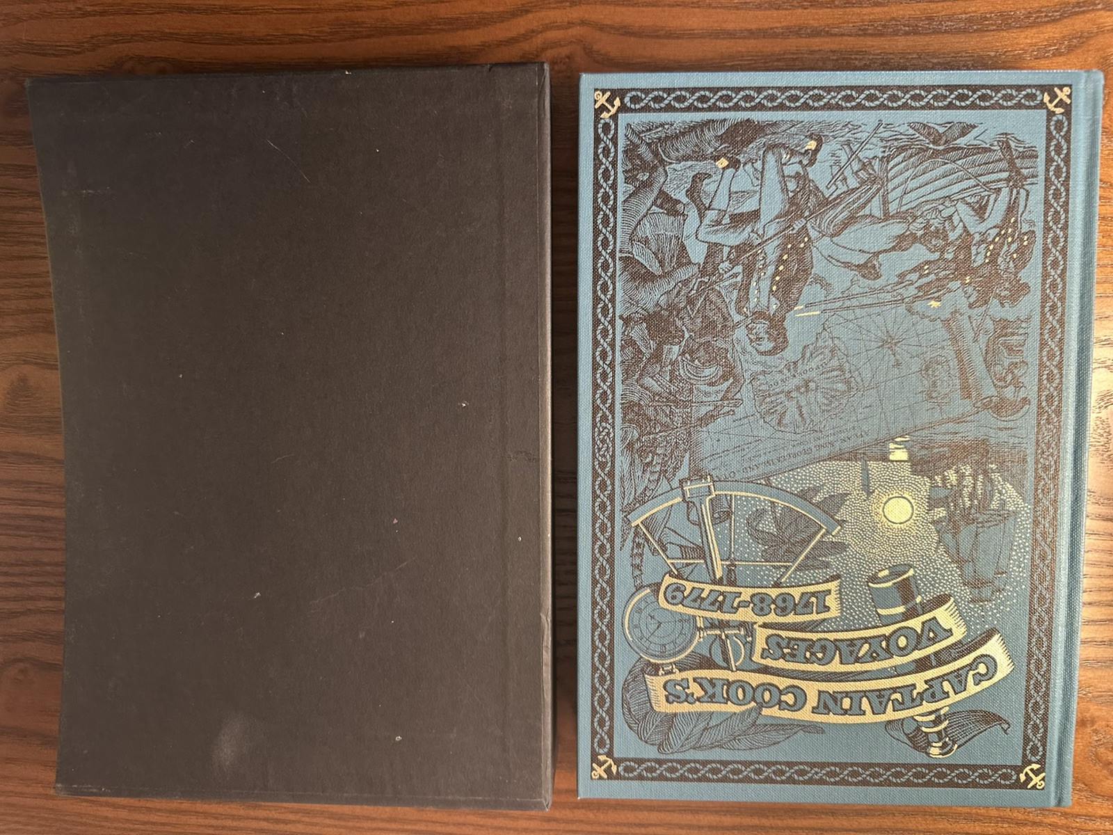 Folio Society Captain Cooks Voyages 1768 – 1779 Williams 1997 1st Printing Mint