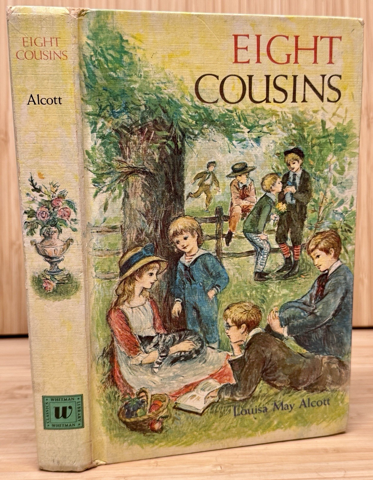 Eight Cousins Louisa May Alcott 1965 Historical Fiction Classic Hardcover Book