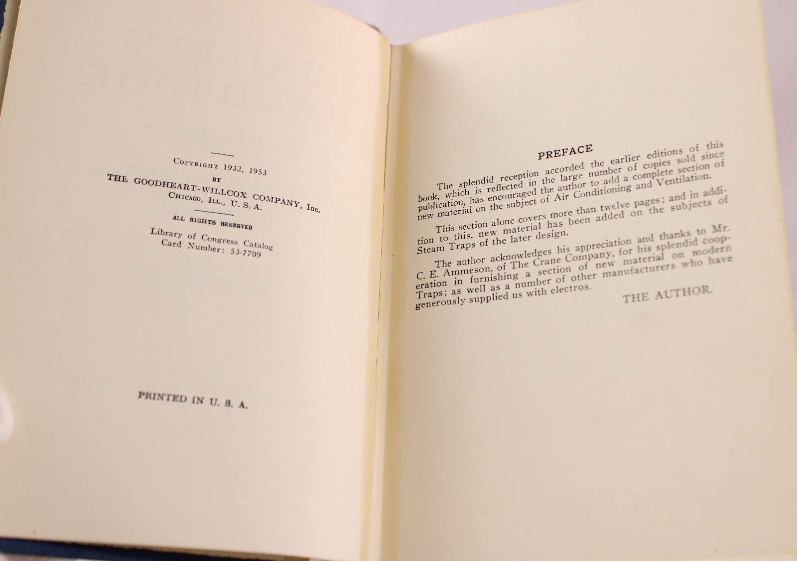 Bailey’s Handbook Universal Q & A for Stationary, Marine & Diesel Engineers 1960
