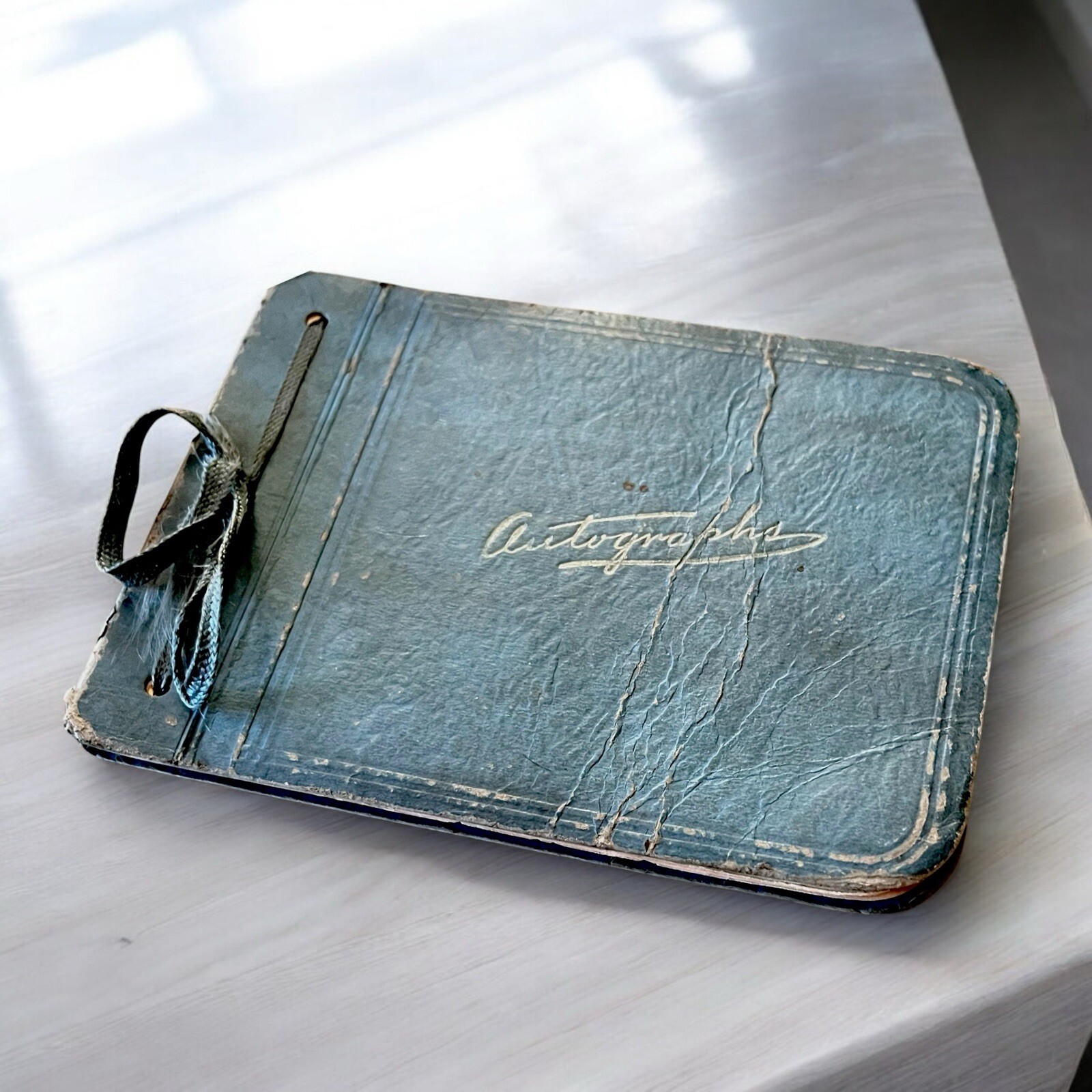 Art Deco Autograph Book Personal Notes Letters 1920s Flapper One Of A Kind
