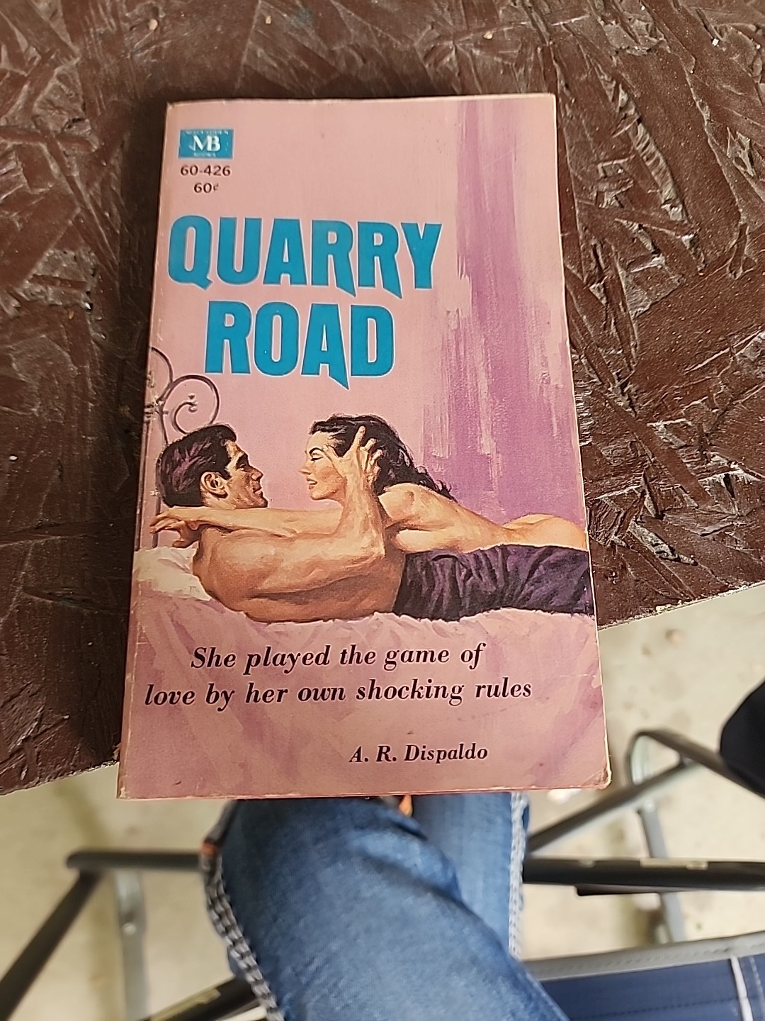 QUARRY ROAD by AR Dispaldo GGA 1969 MacFadden Original Paperback PB