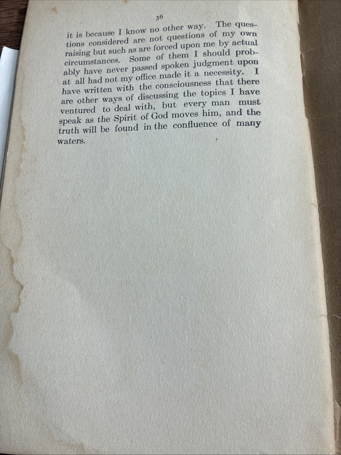 The Mind of Christ (1907) R R Charles H Brent Manila Philipines, A Charge NR