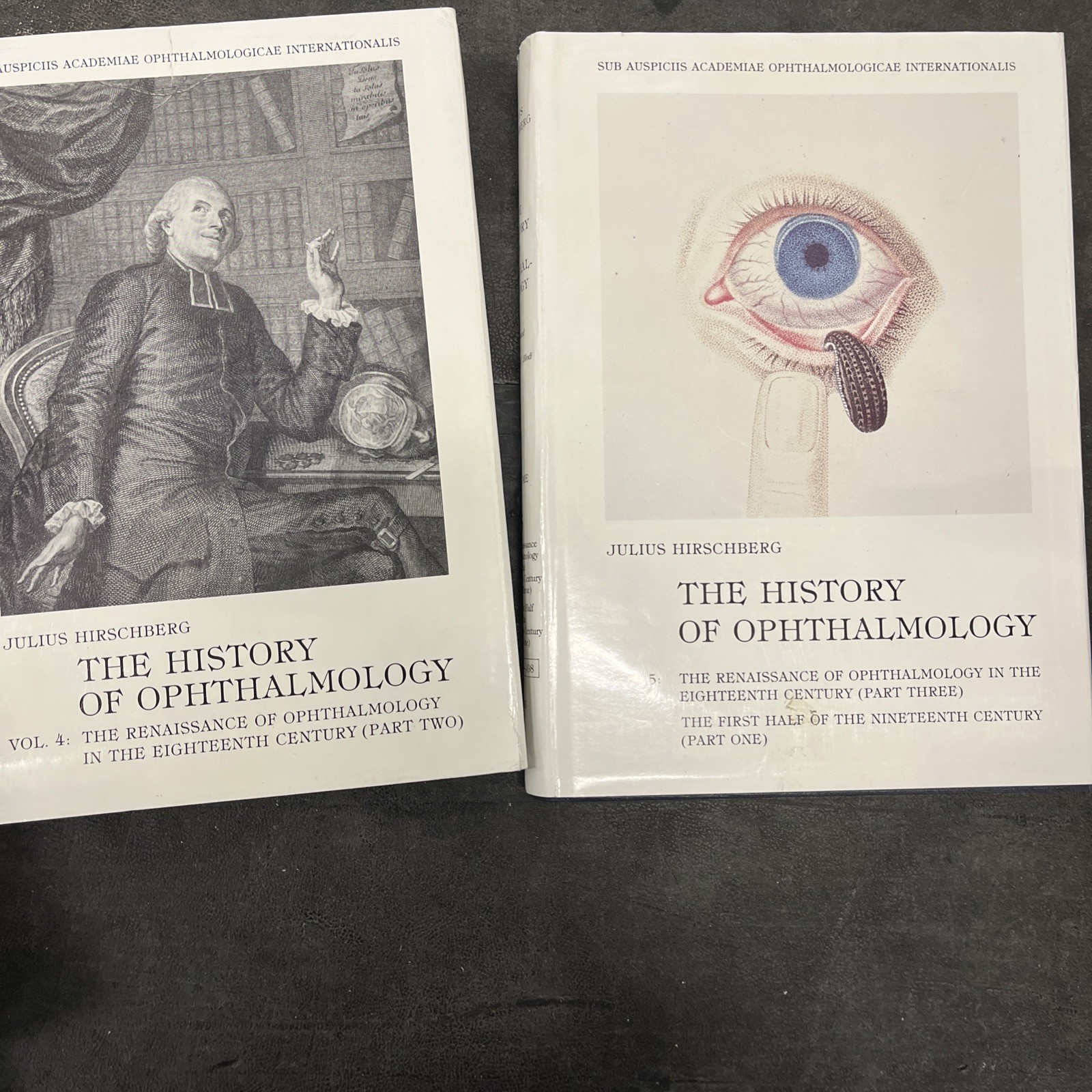 Hirschberg’s The History of Ophthalmology Complete 11 volume set 1982-94 Julius
