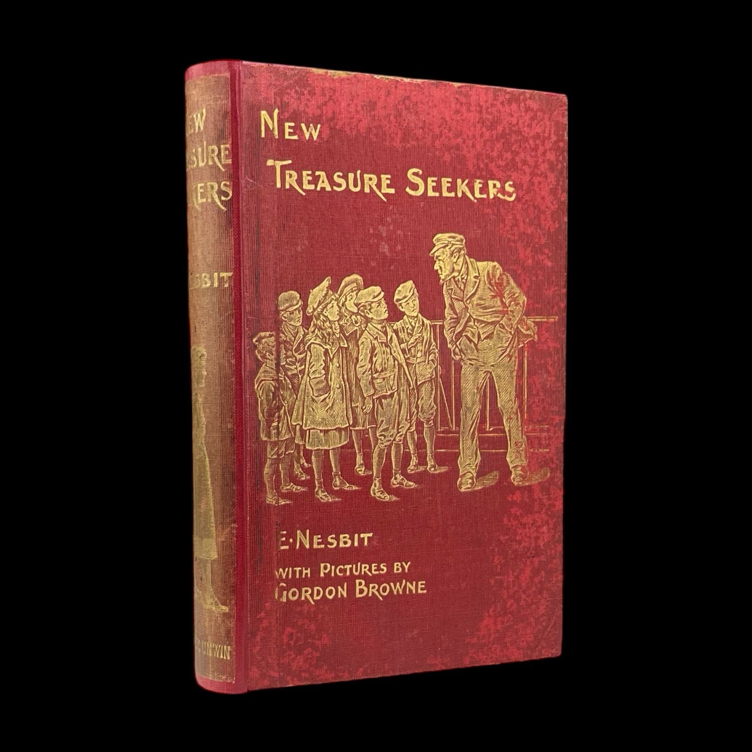 Book Illustrated Edith Nesbit New Treasure Seekers – 1907 – RARE EARLY EDITION