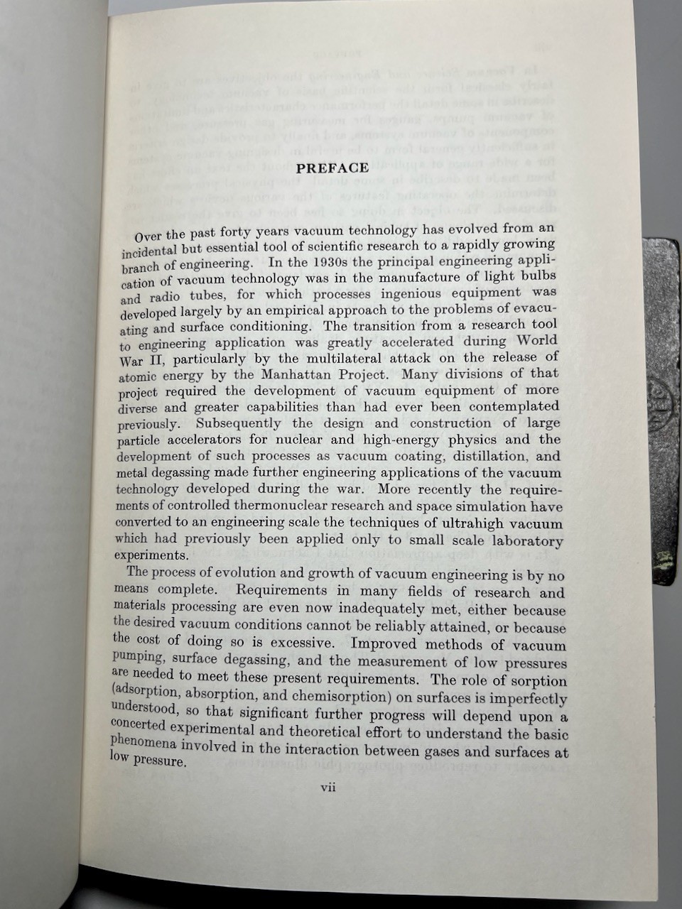 Vacuum Science and Engineering Van Atta 1965 HCDJ Vintage Science Gas Technology