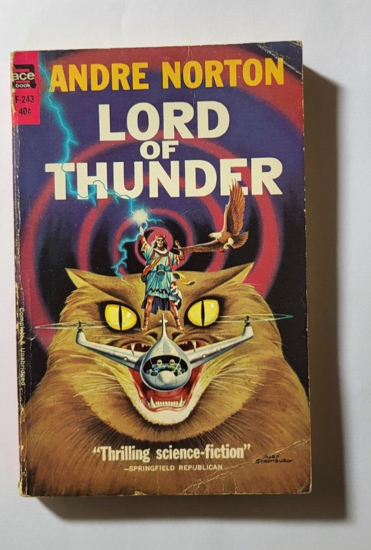 Lord of Thunder by Andre Norton 1962 Ace F-243 Paperback