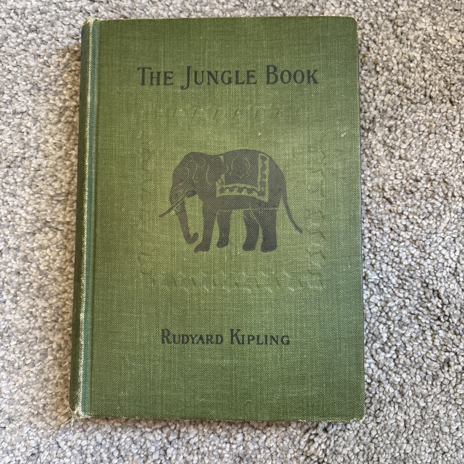 The Jungle Book Rudyard Kipling 1919 Hardcover