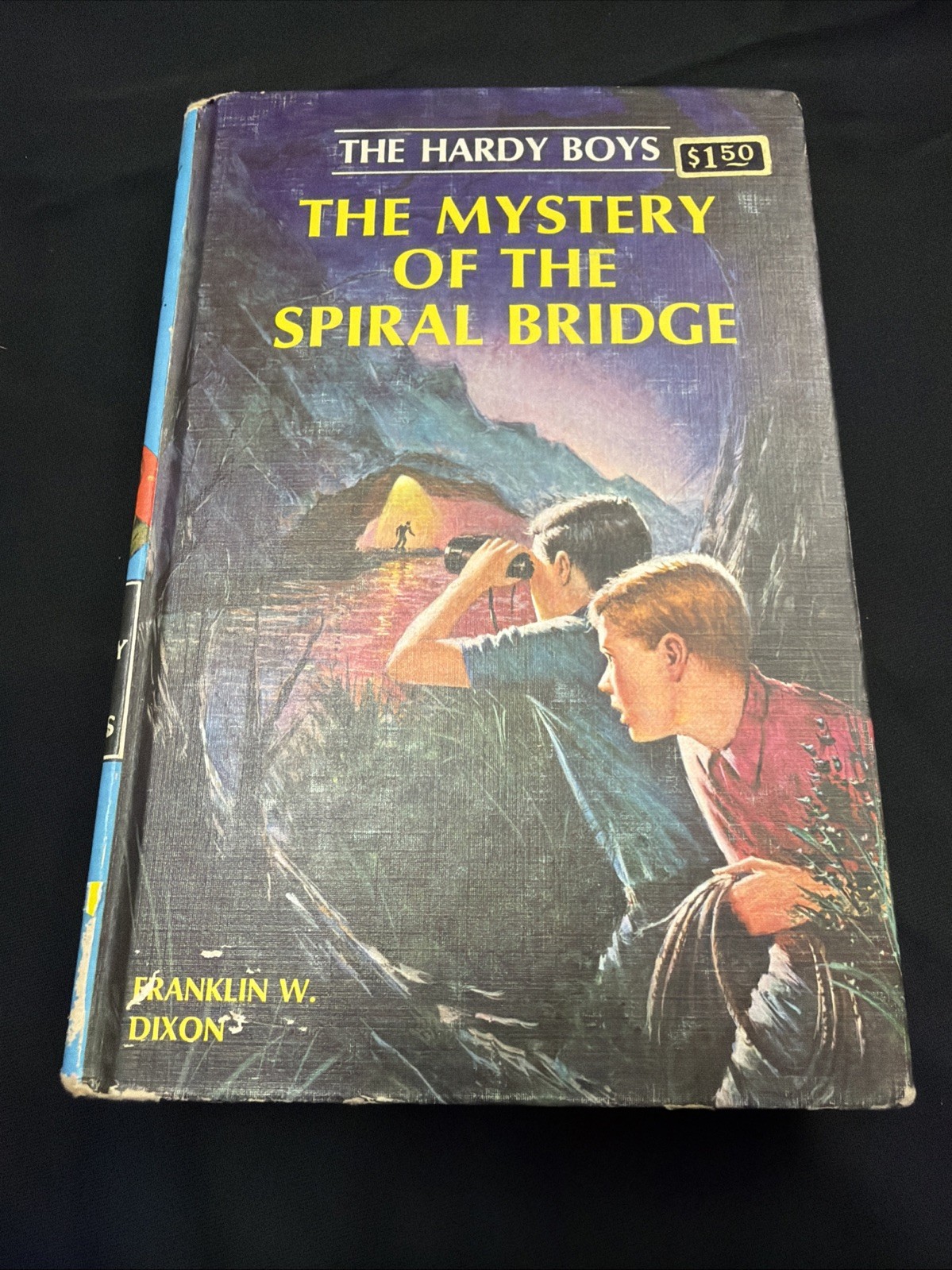 Vintage Hardy Boys The Mystery Of The Spiral Bridge Franklin W. Dixon HC 1966