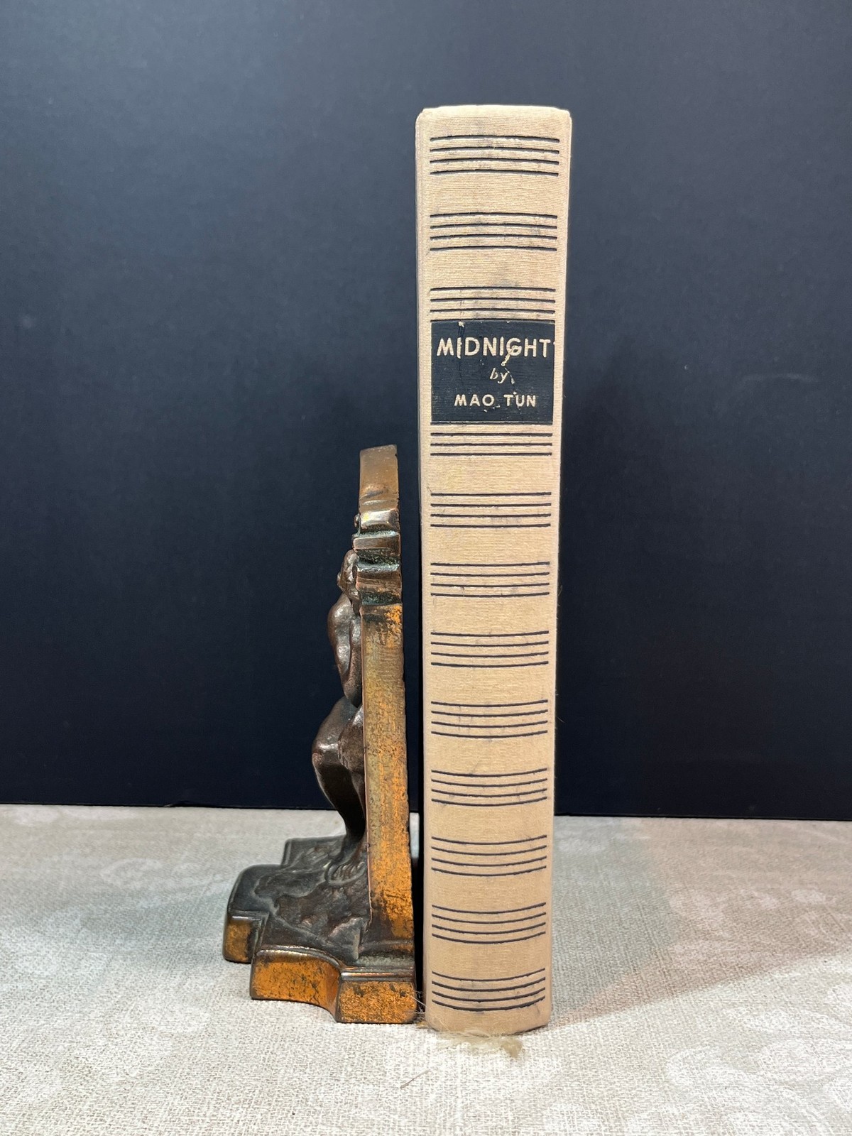1979 Midnight by Mao Tun Hardcover 2nd Ed Foreign Languages Press