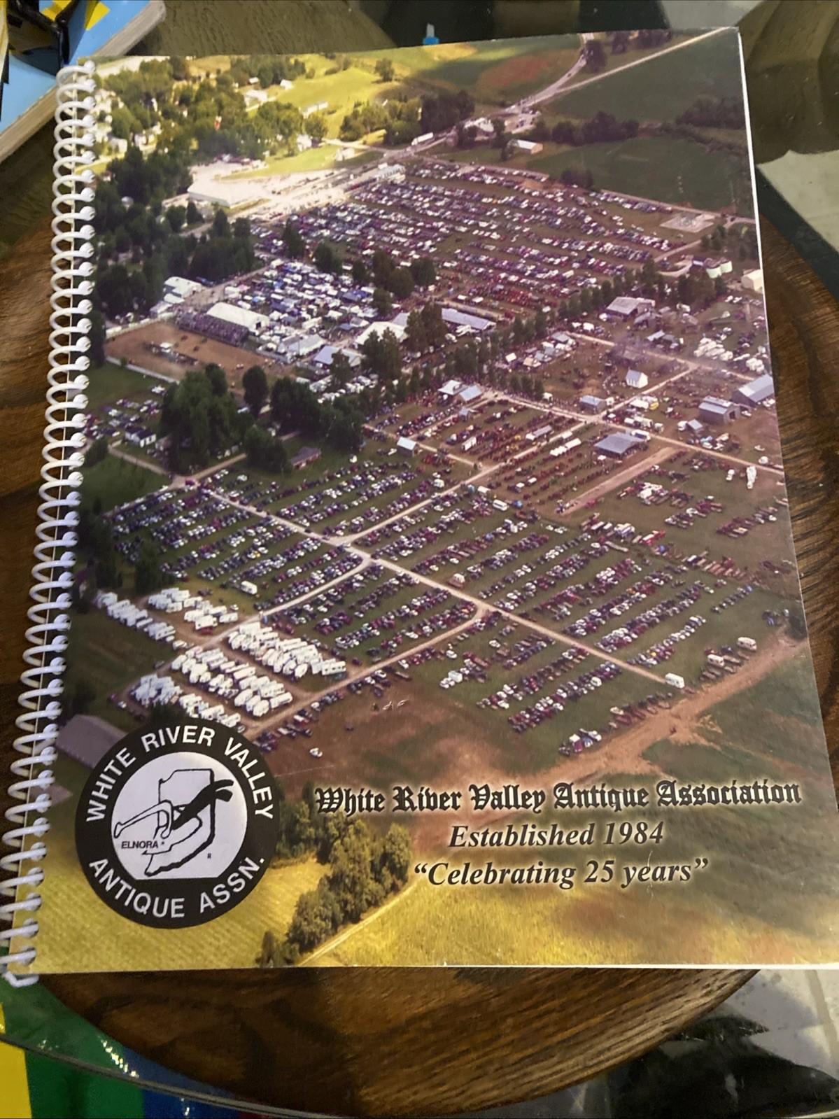 White River Valley Antique Association Celebrating 25 Years Book Odon Indiana