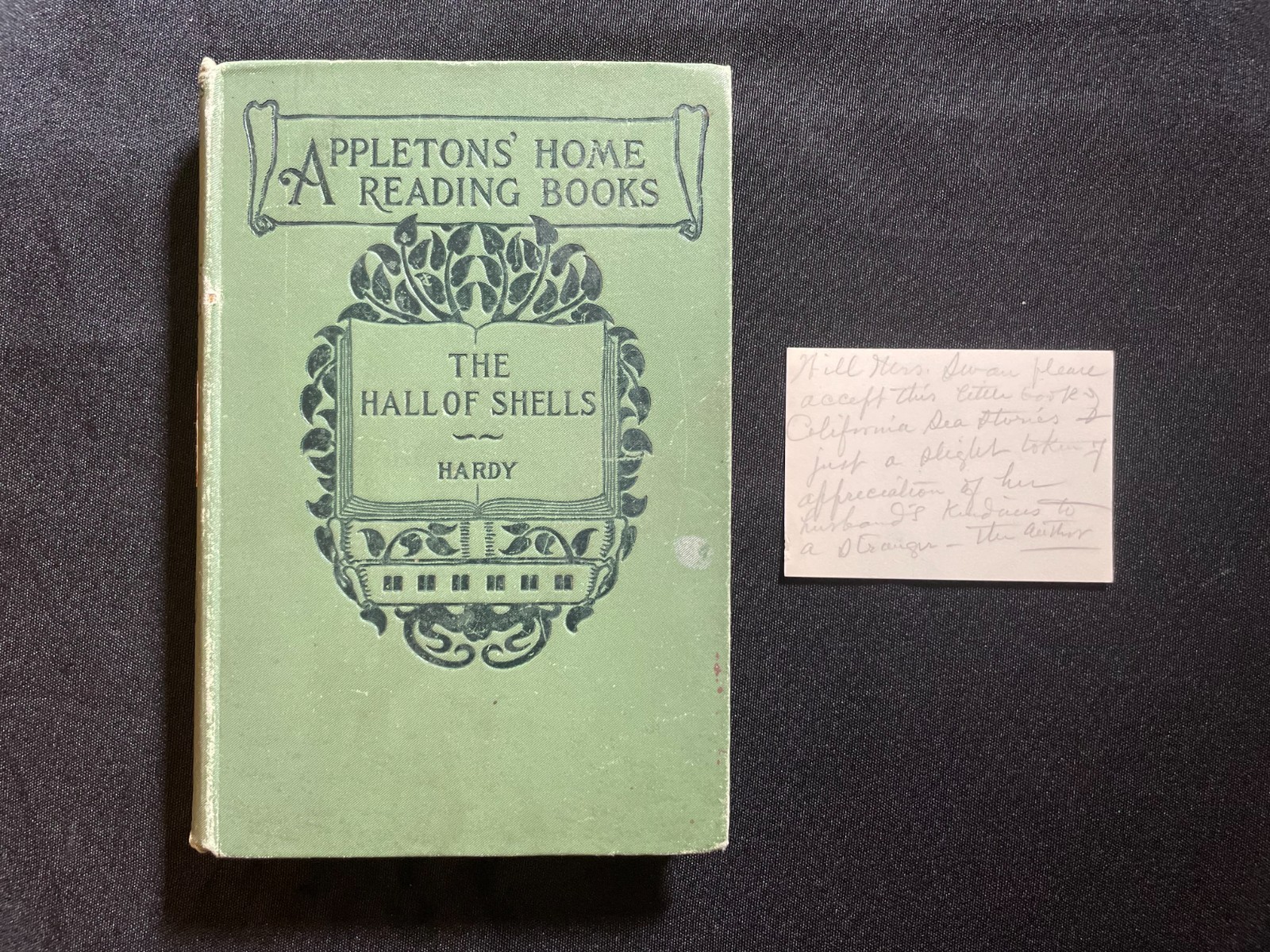 RARE „The Hall of Shells“ Mary Earle Hardy 1st Edition 1897 – Inscribed Card