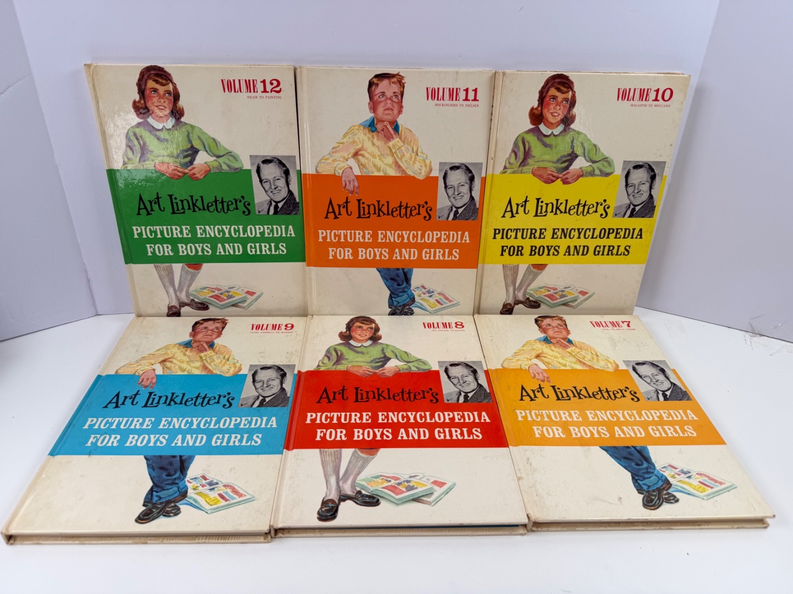Art Linkletter Picture Encyclopedia Vols 1-18 Complete Set Vintage 1961